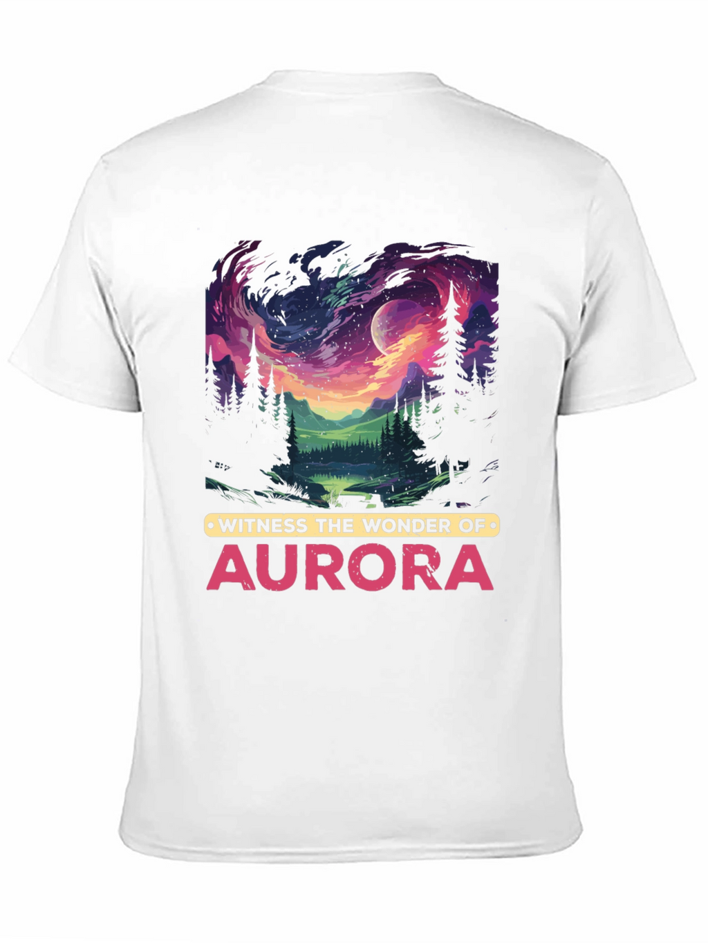 Aurora Wonder T-Shirt - Nature Inspired Graphic Tee