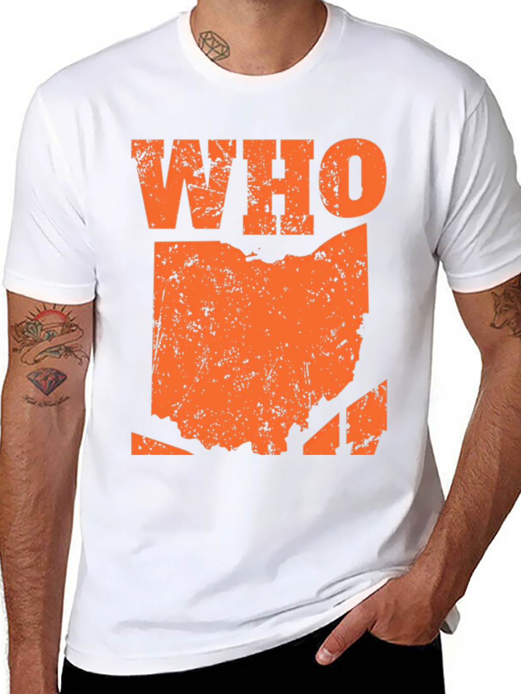Who Ohio State Graphic T-Shirt