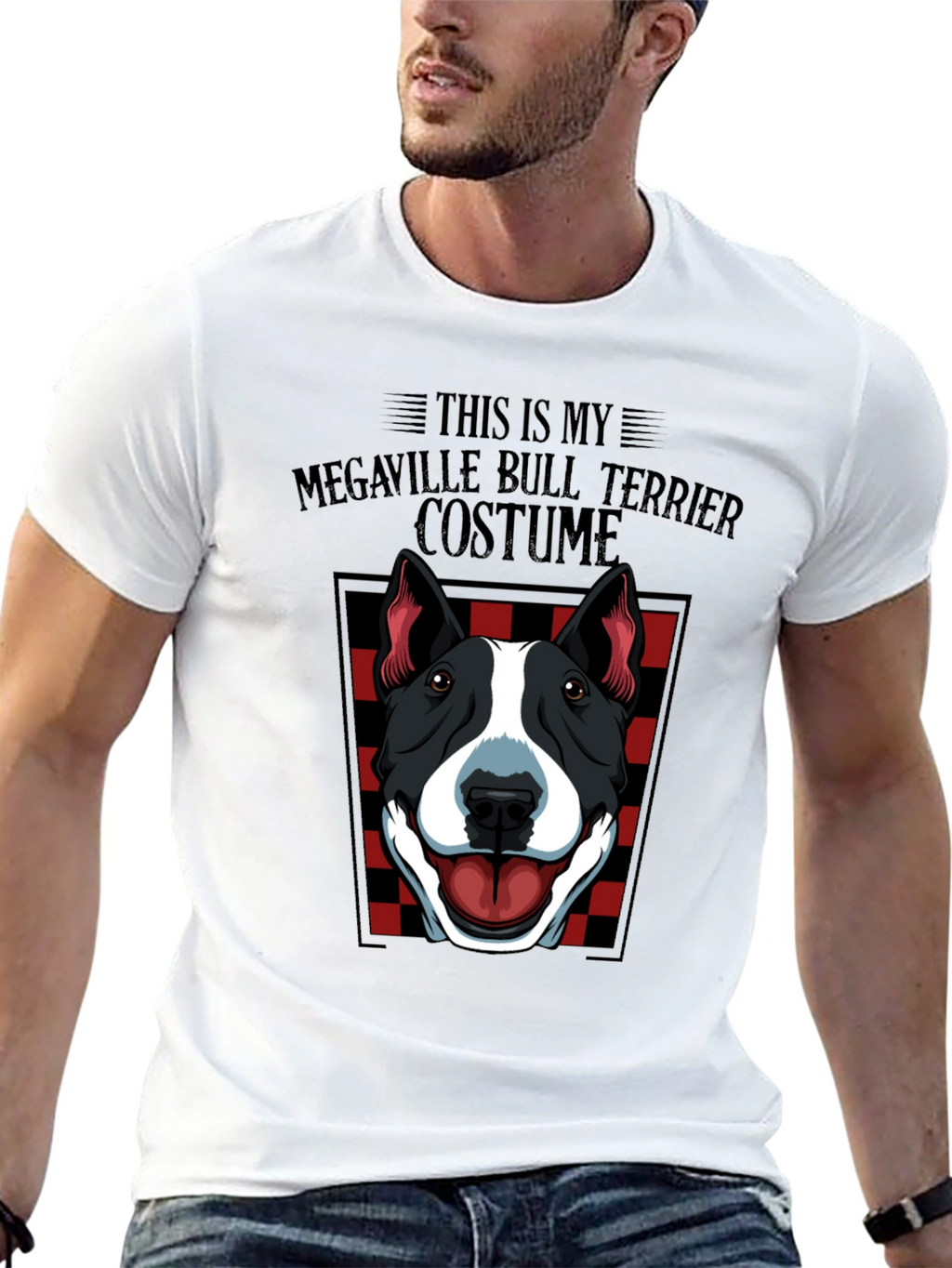 Megaville Bull Terrier Costume T-Shirt