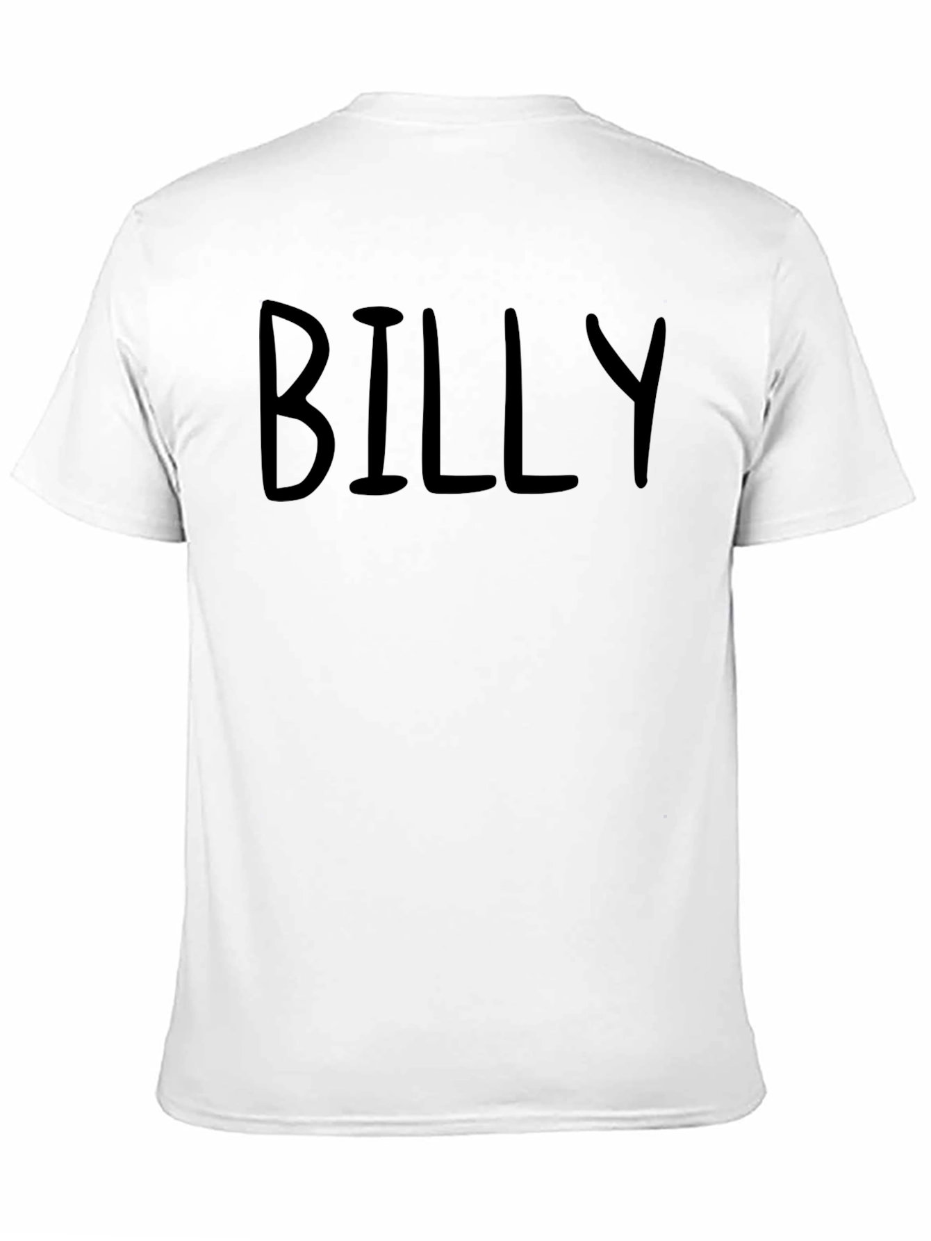 Black BILLY Graphic Tee Shirt