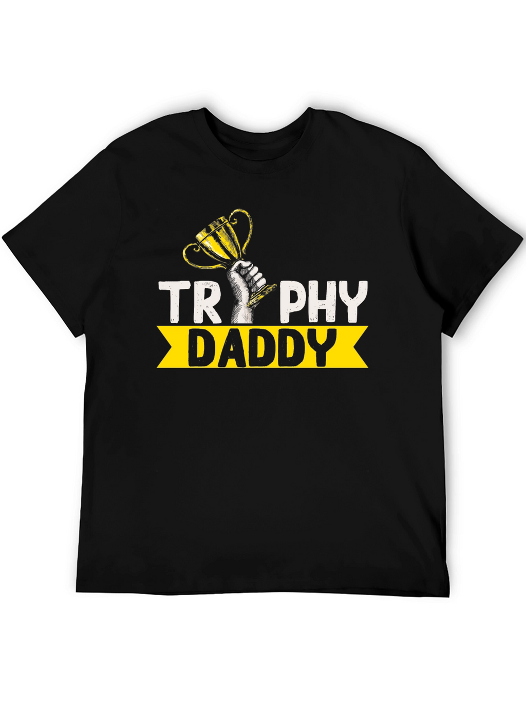 Trophy Daddy Graphic T-Shirt - Celebrate Wins in Style!