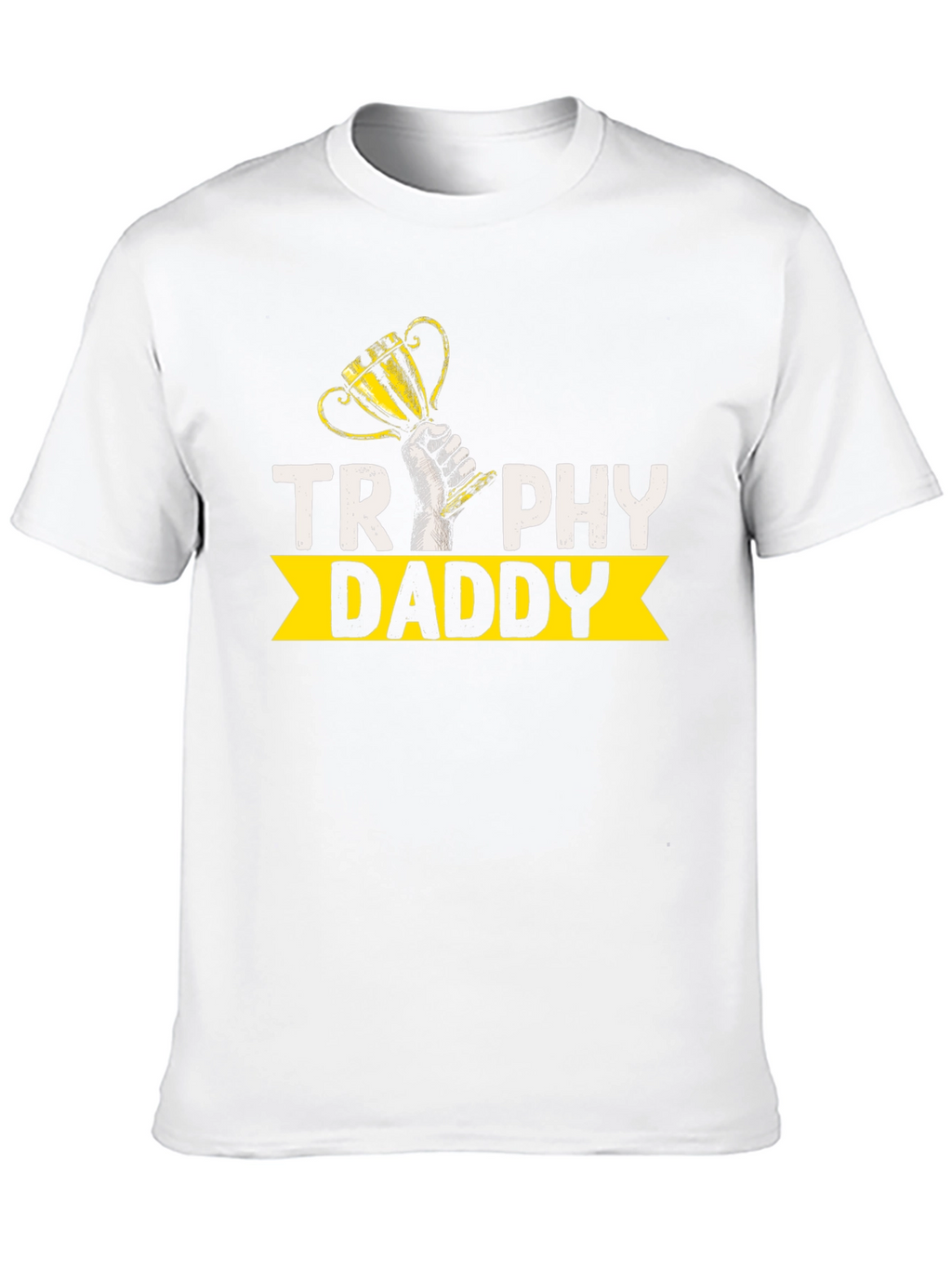 Trophy Daddy Graphic T-Shirt - Celebrate Wins in Style!