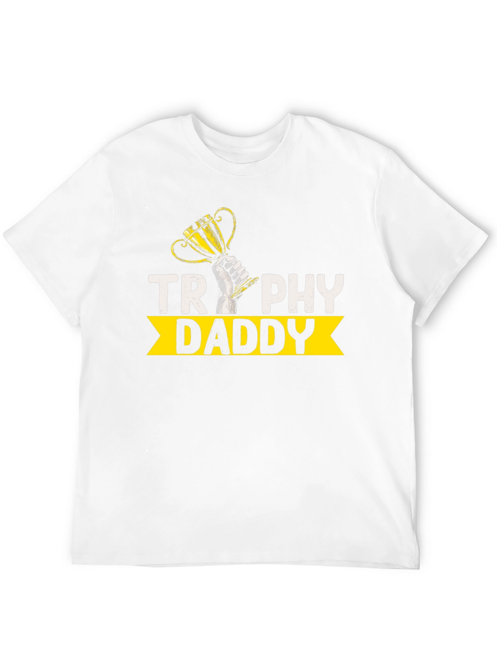 Trophy Daddy Graphic T-Shirt - Celebrate Wins in Style!