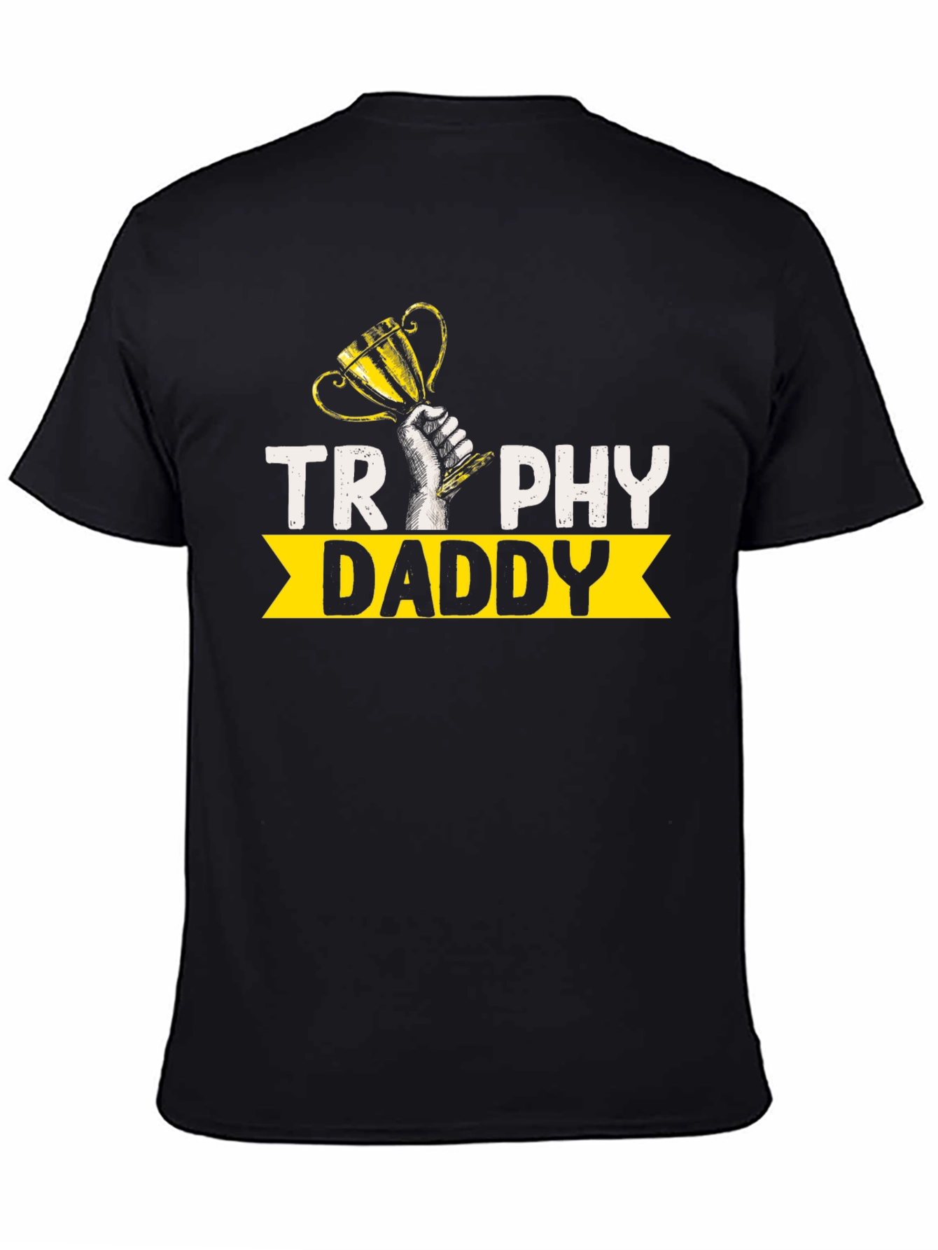 Trophy Daddy Graphic T-Shirt - Celebrate Wins in Style!