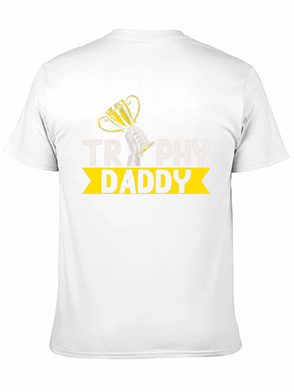 Trophy Daddy Graphic T-Shirt - Celebrate Wins in Style!