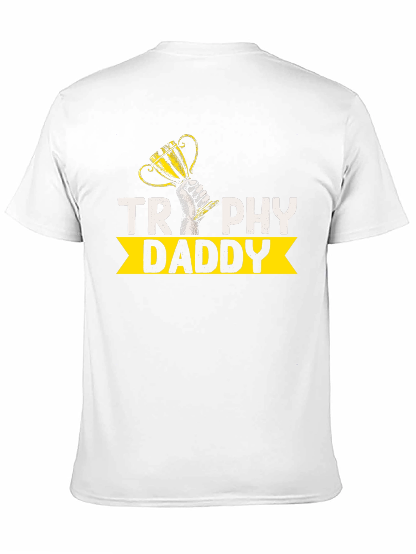 Trophy Daddy Graphic T-Shirt - Celebrate Wins in Style!