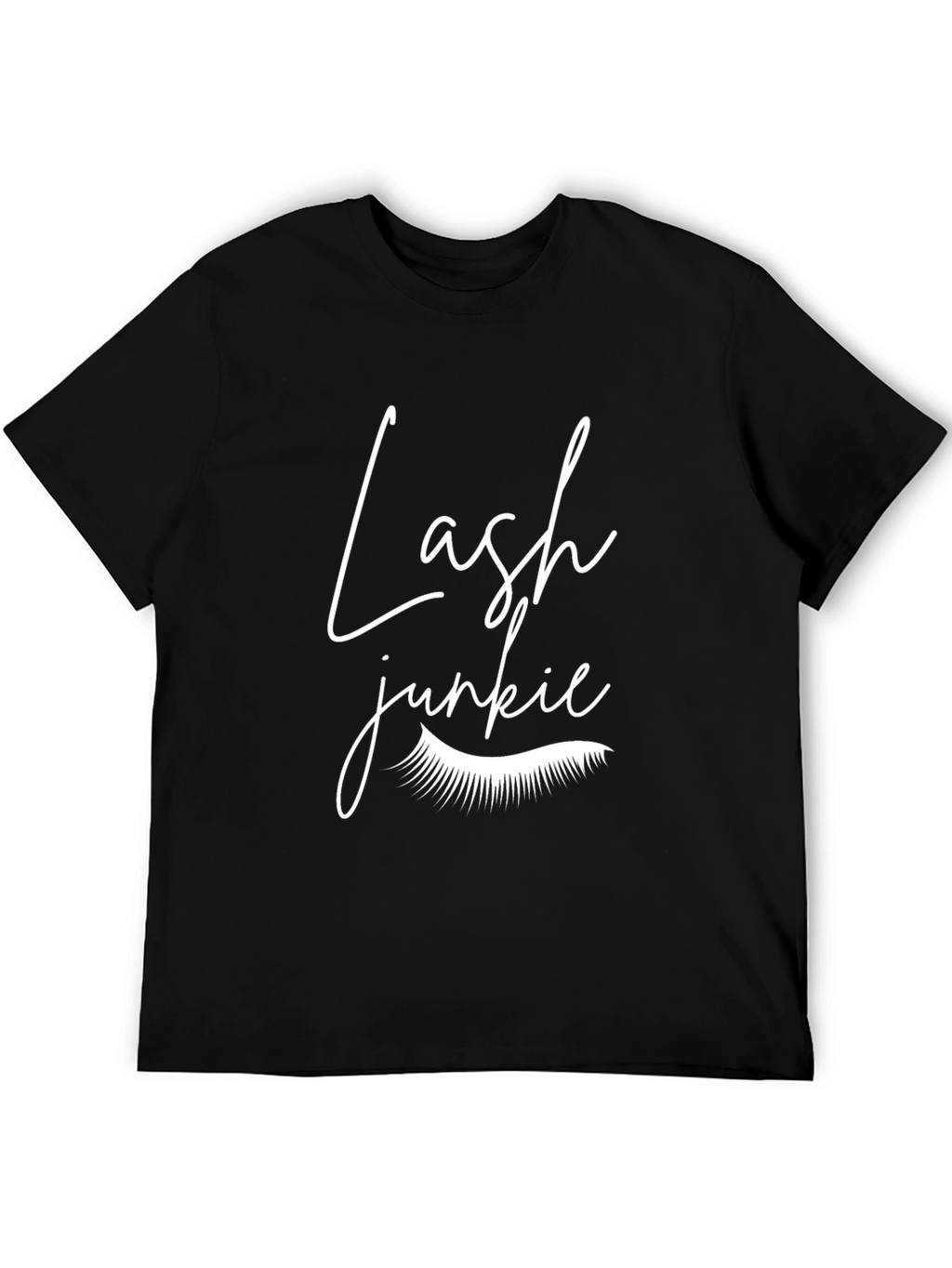 Lash Junkie Graphic Tee - Trendy Casual Wear