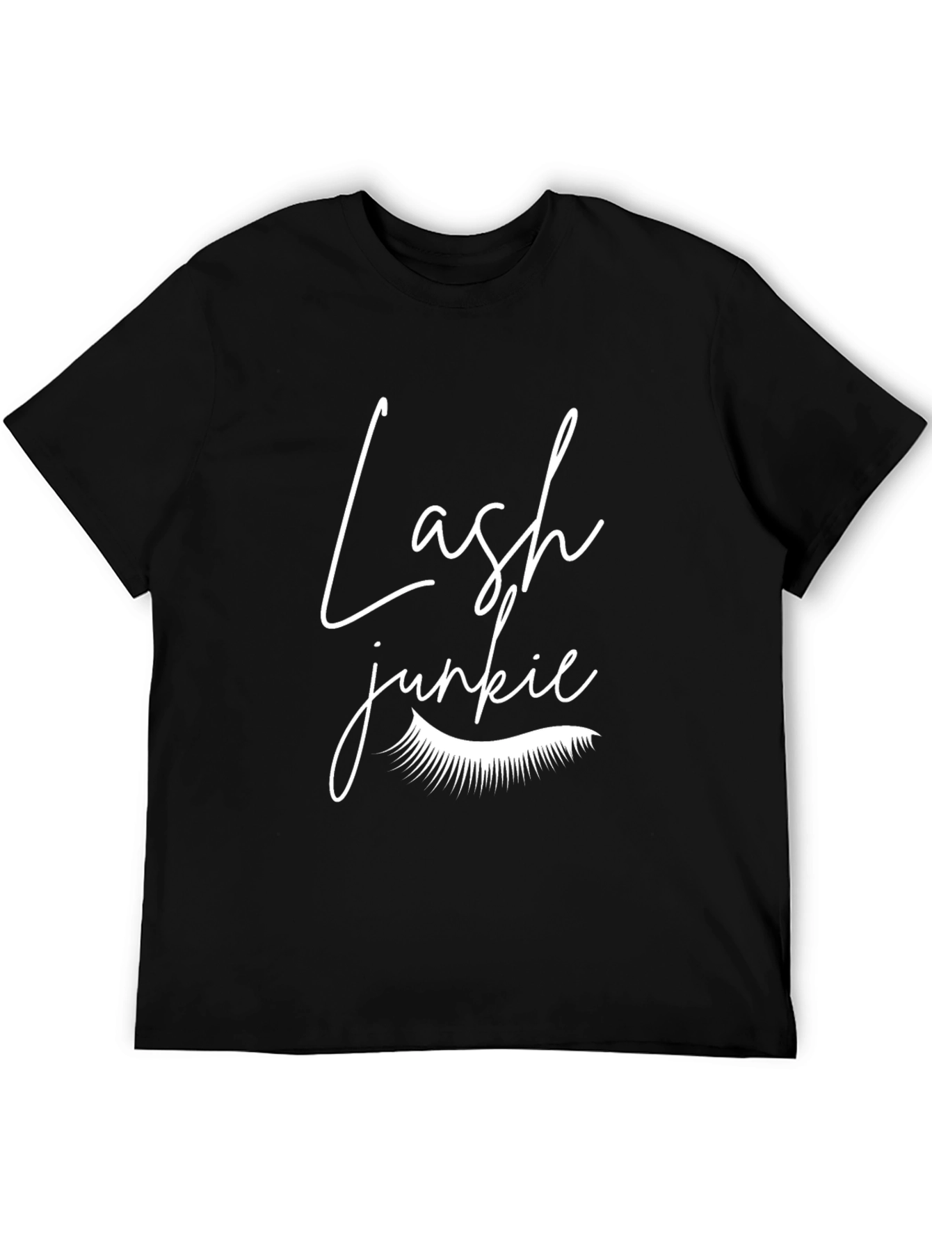Lash Junkie Graphic Tee - Trendy Casual Wear