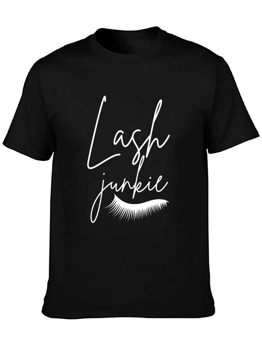 Lash Junkie Graphic Tee - Trendy Casual Wear
