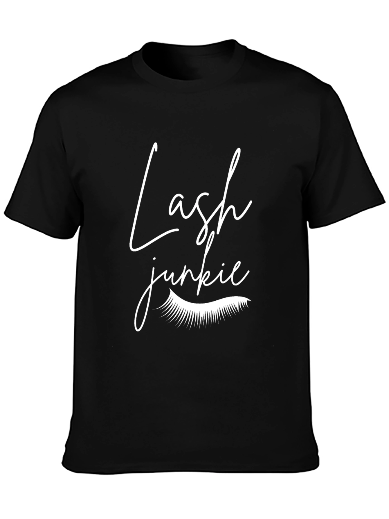 Lash Junkie Graphic Tee - Trendy Casual Wear