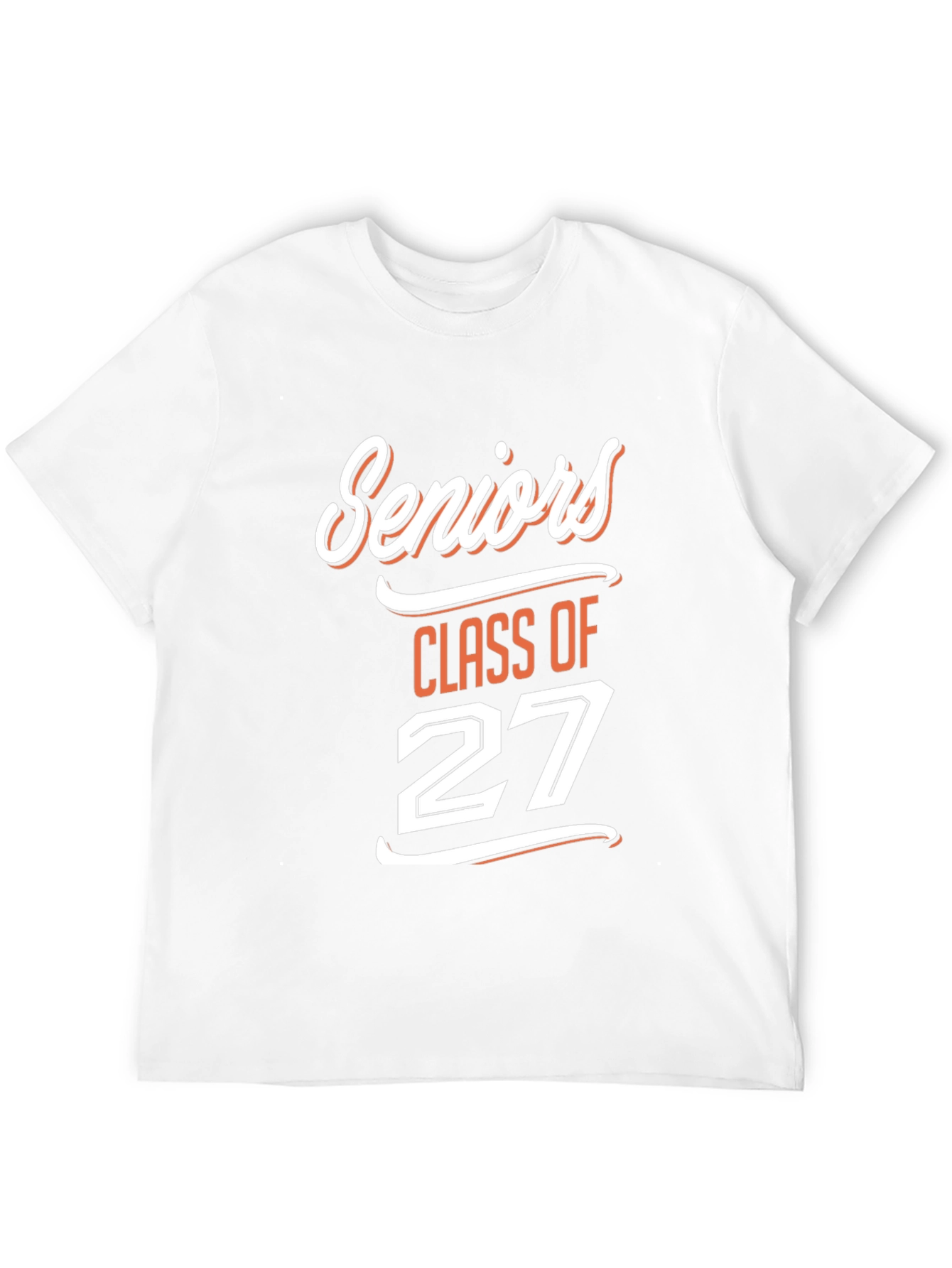Seniors Class of 27 Black T-Shirt