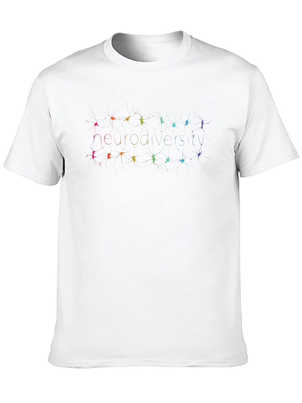 Neurodiversity Rainbow T-Shirt - Celebrate Brain Diversity!