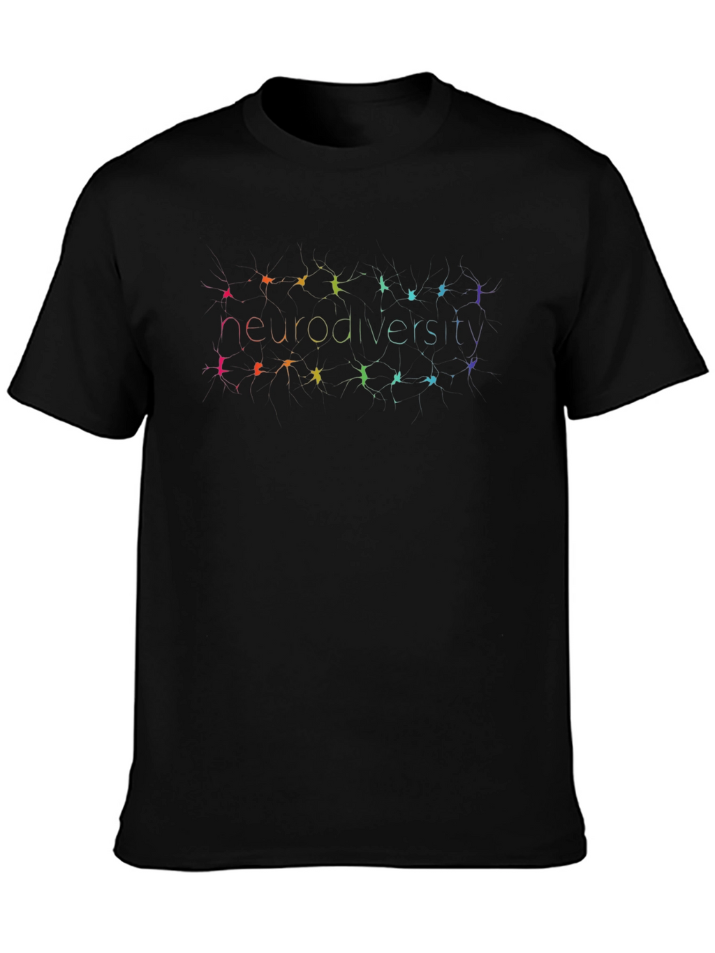 Neurodiversity Rainbow T-Shirt - Celebrate Brain Diversity!