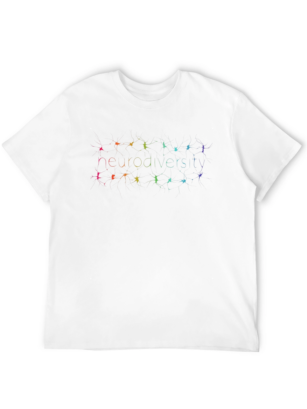 Neurodiversity Rainbow T-Shirt - Celebrate Brain Diversity!