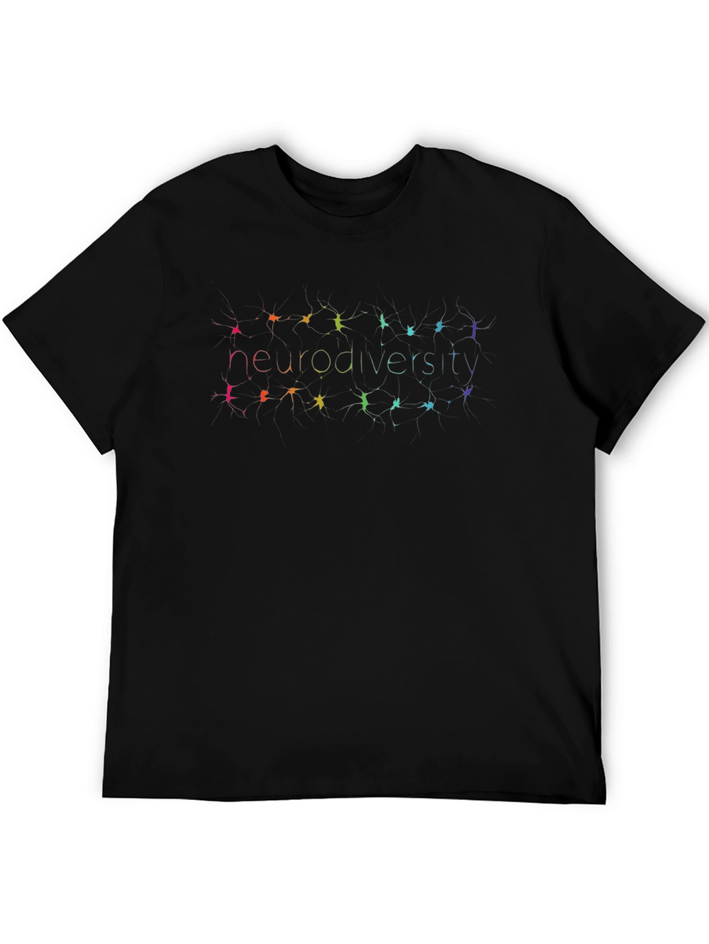 Neurodiversity Rainbow T-Shirt - Celebrate Brain Diversity!