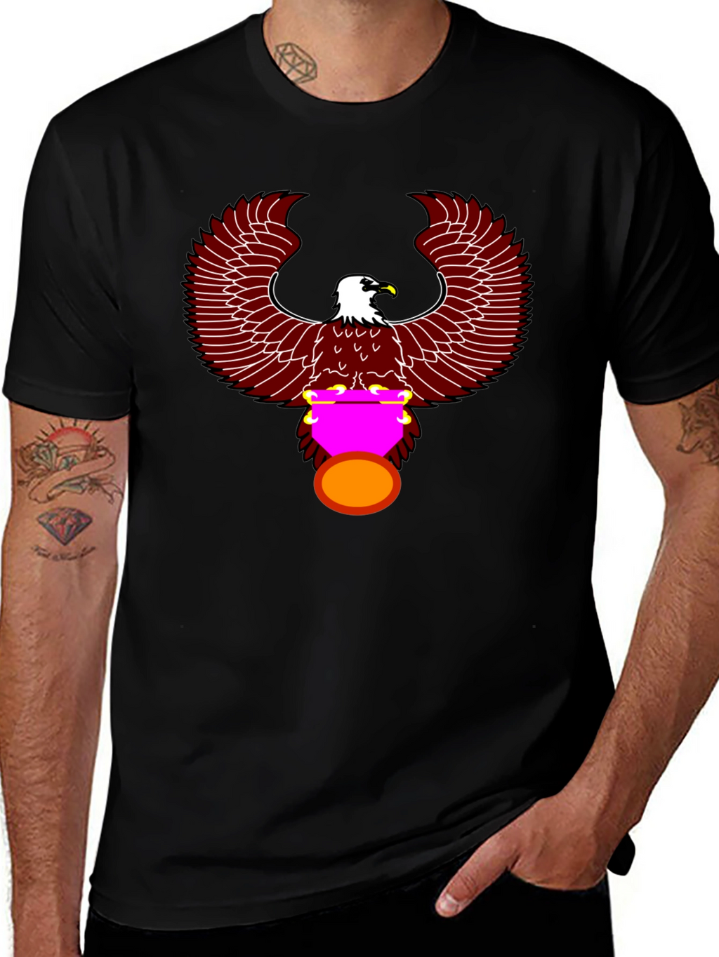 Eagle Graphic Tee - Bold Statement Shirt