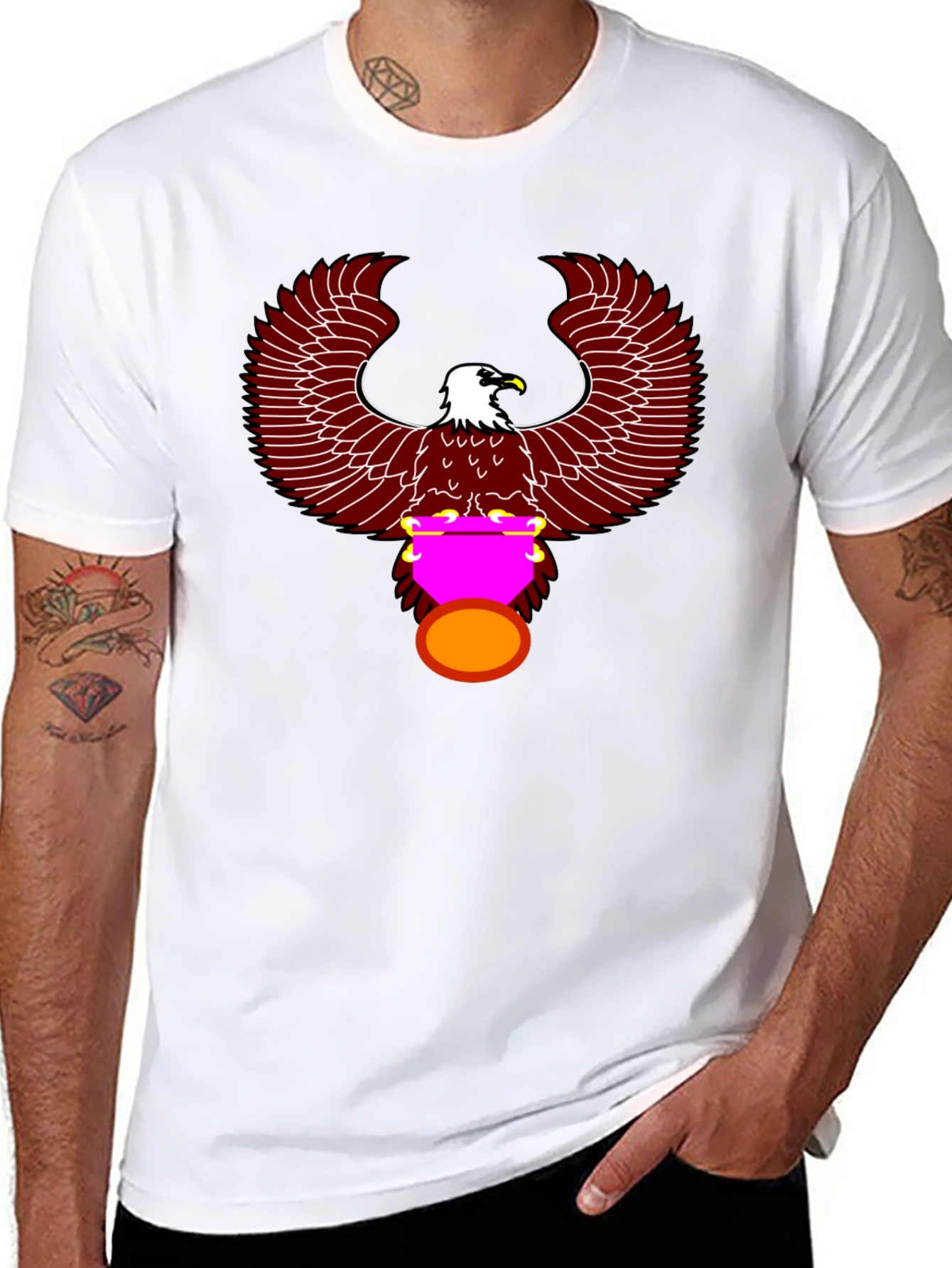 Eagle Graphic Tee - Bold Statement Shirt