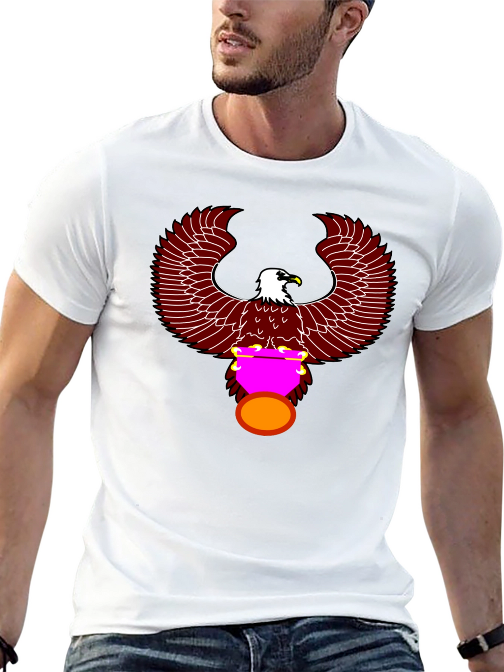 Eagle Graphic Tee - Bold Statement Shirt