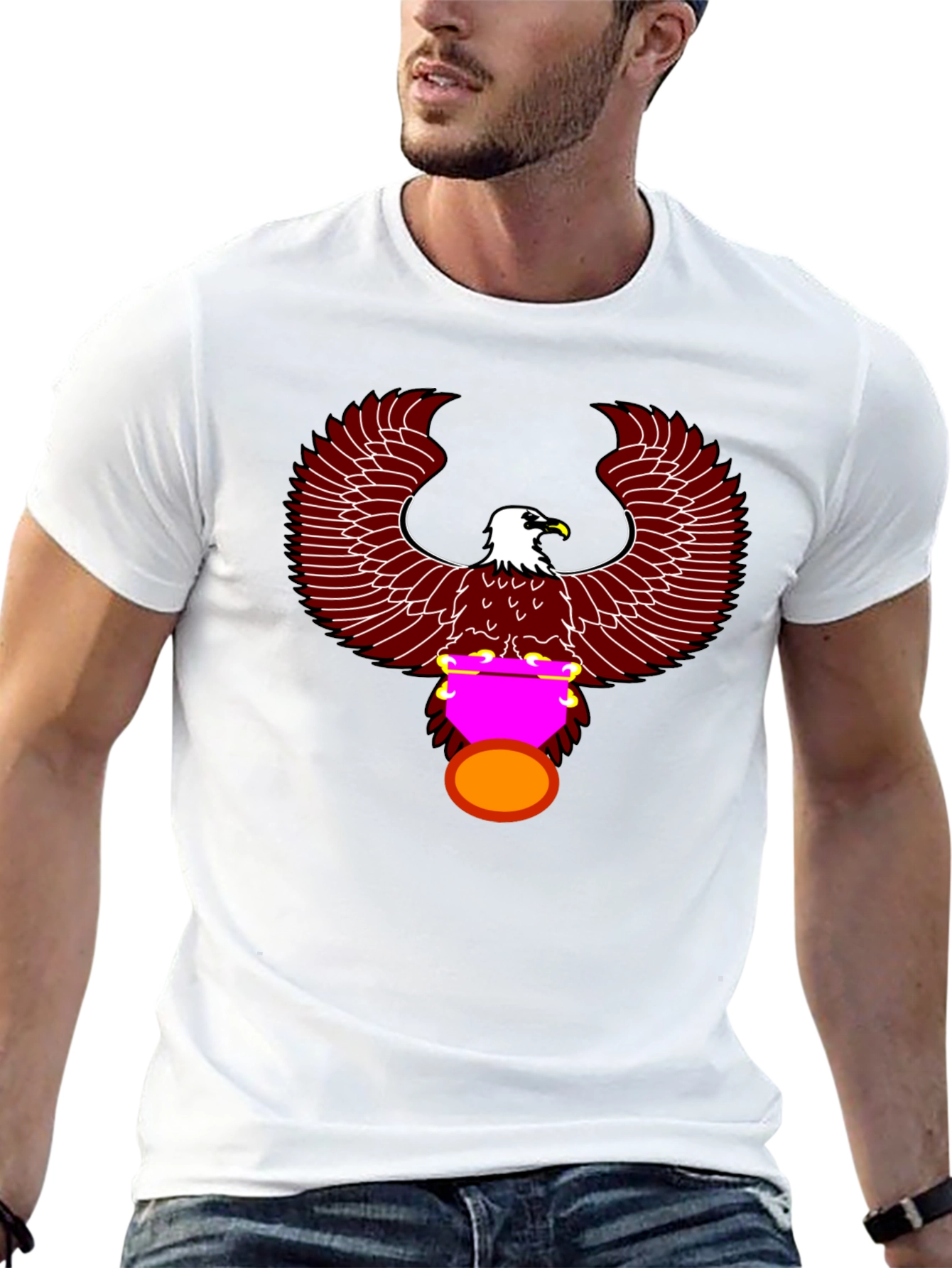 Eagle Graphic Tee - Bold Statement Shirt