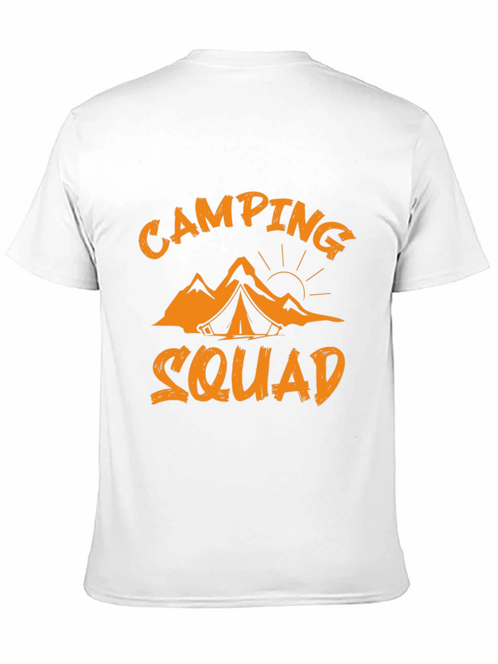 Camping Squad Graphic Tee - Black