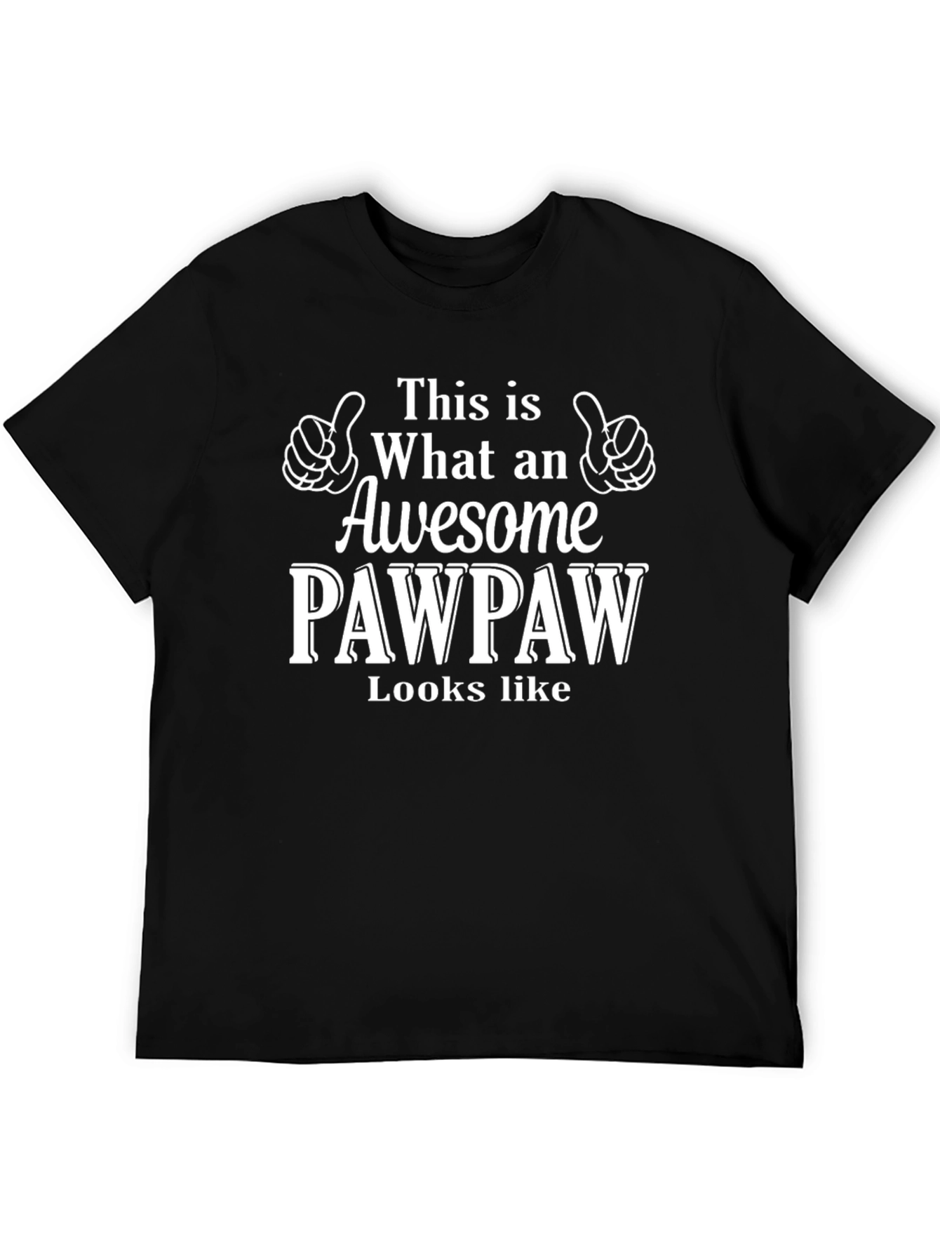 Awesome PawPaw T-Shirt - Funny Grandfather Gift