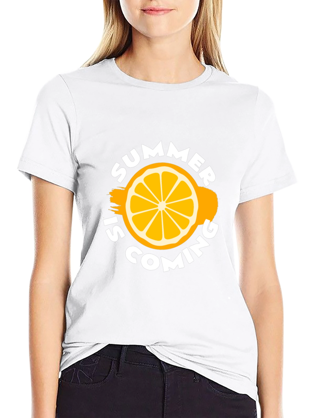 Summer Is Coming Black T-Shirt