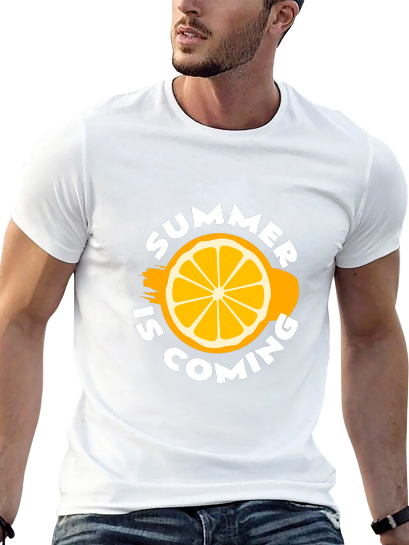 Summer Is Coming Black T-Shirt