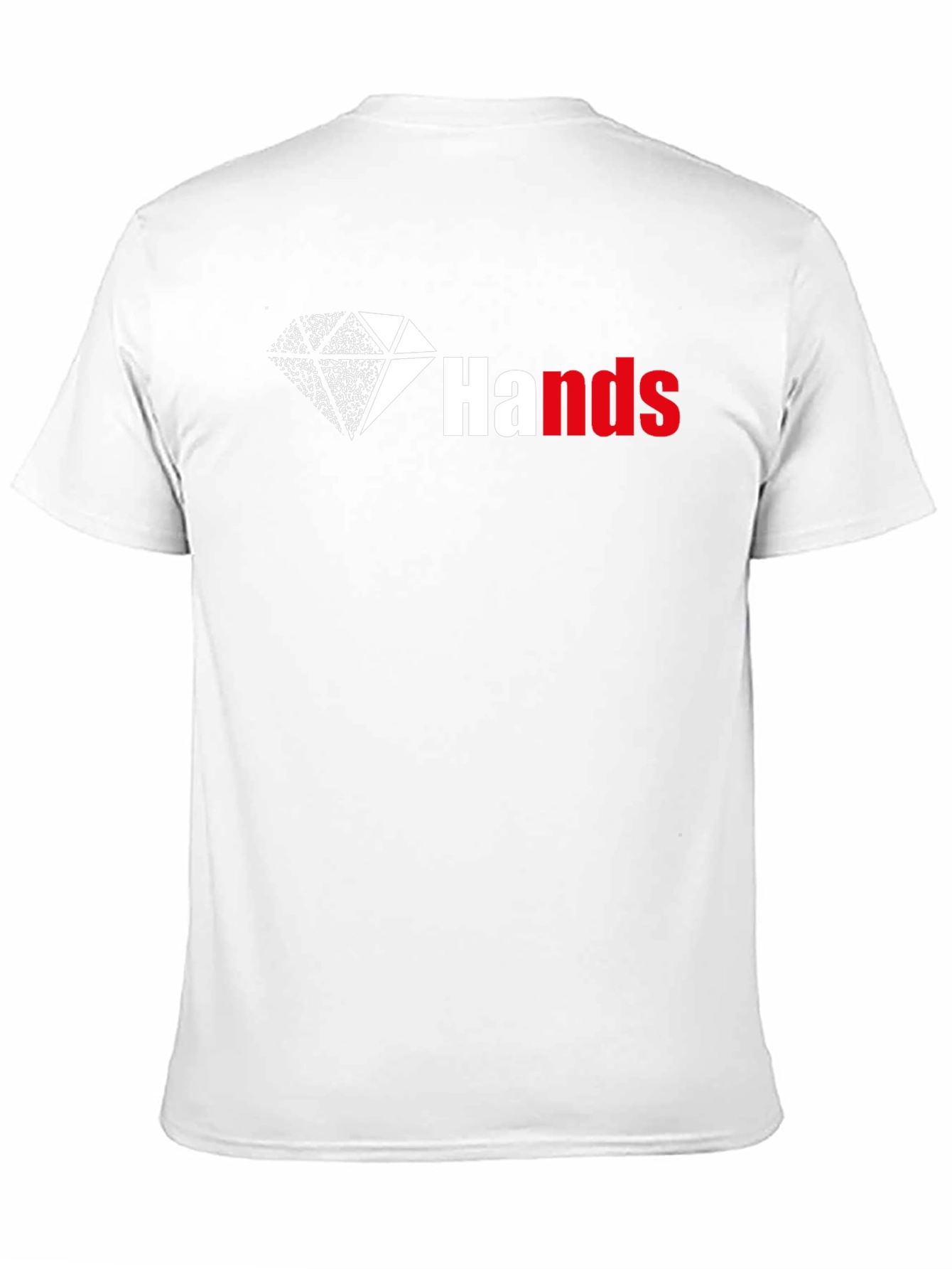 Diamond Hands Graphic Tee - Black Cotton T-Shirt
