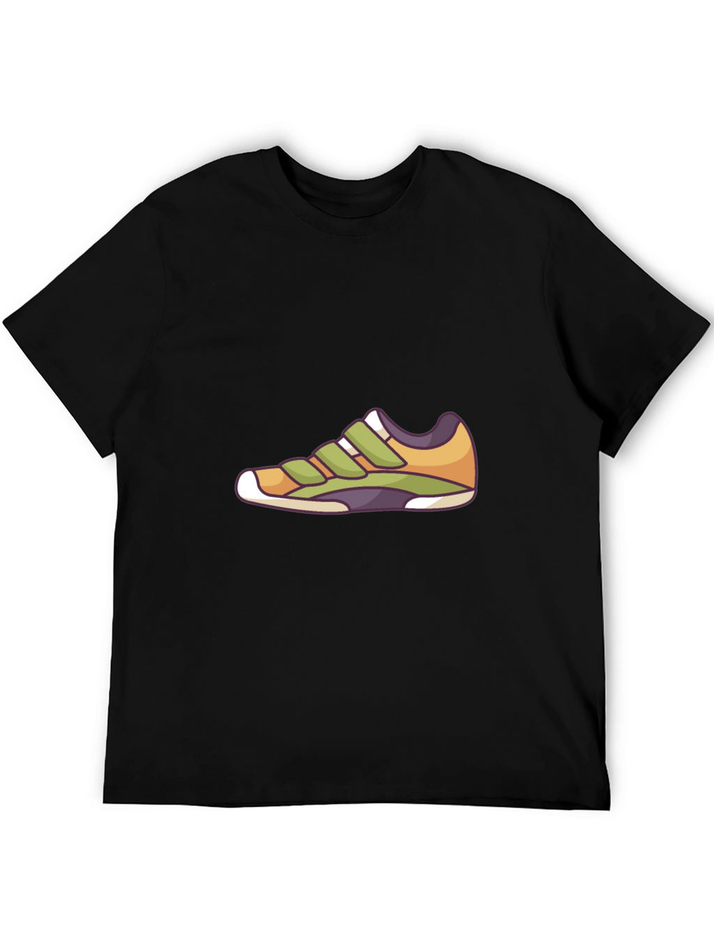 Cartoon Shoe Graphic T-Shirt