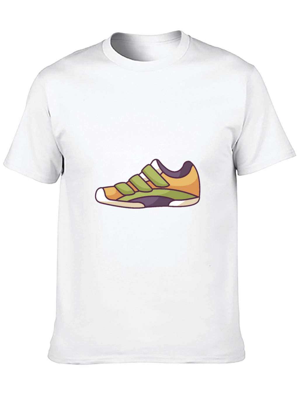 Cartoon Shoe Graphic T-Shirt