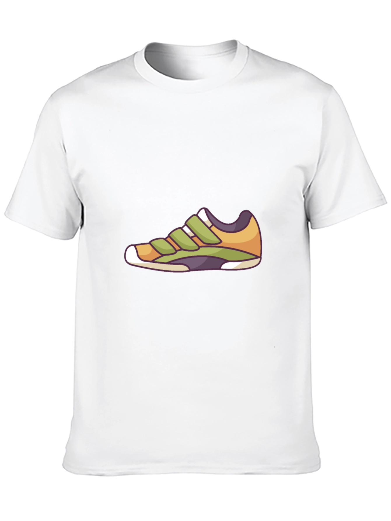 Cartoon Shoe Graphic T-Shirt
