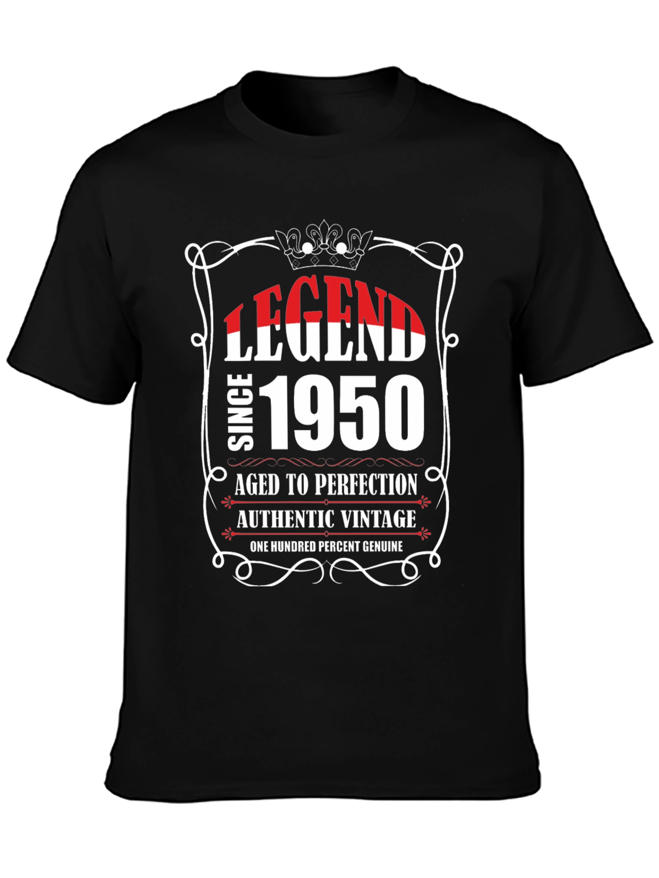 Legend Since 1950 Graphic Tee - Aged to Perfection