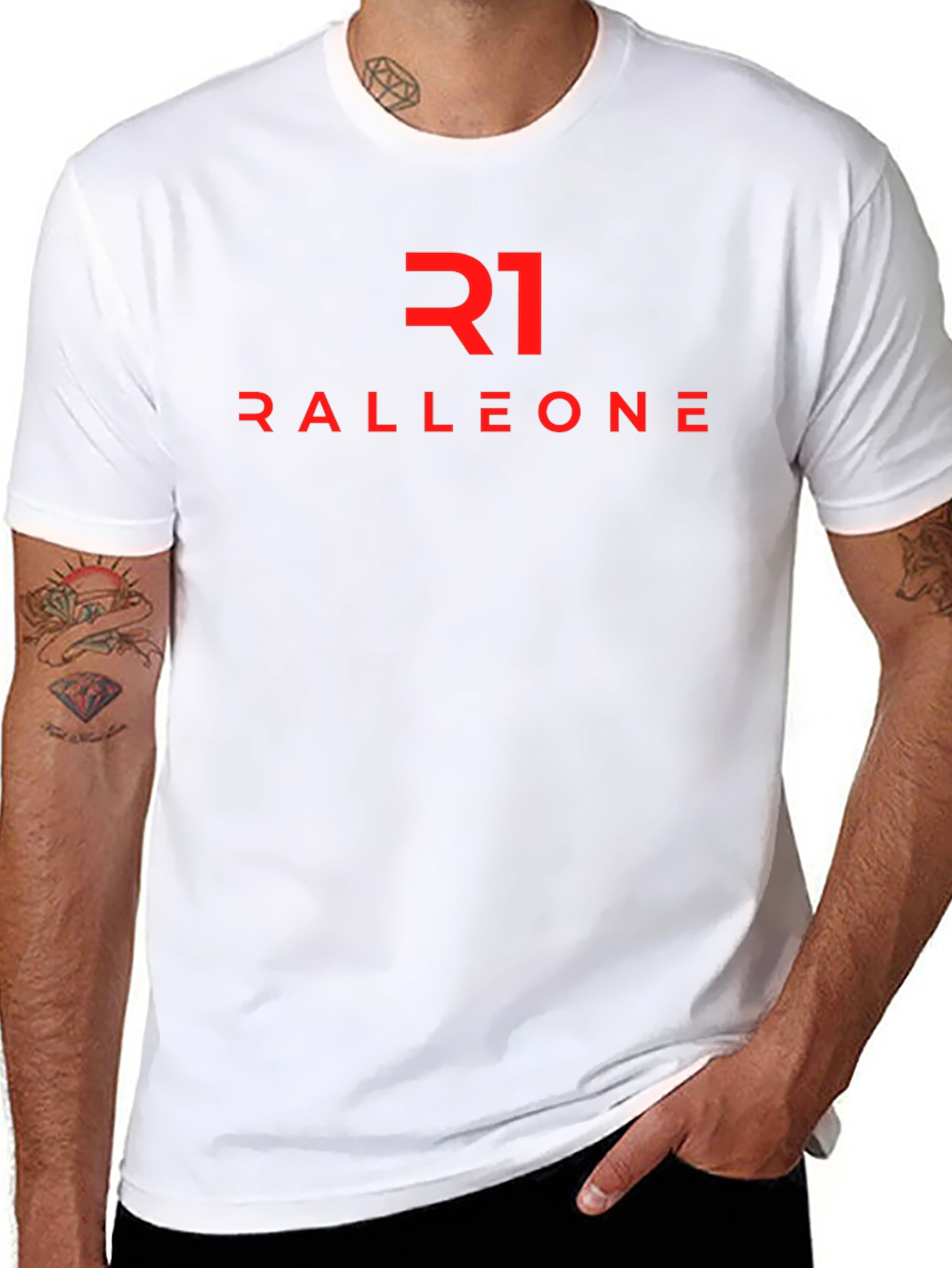 Ralleone Red Graphic T-Shirt