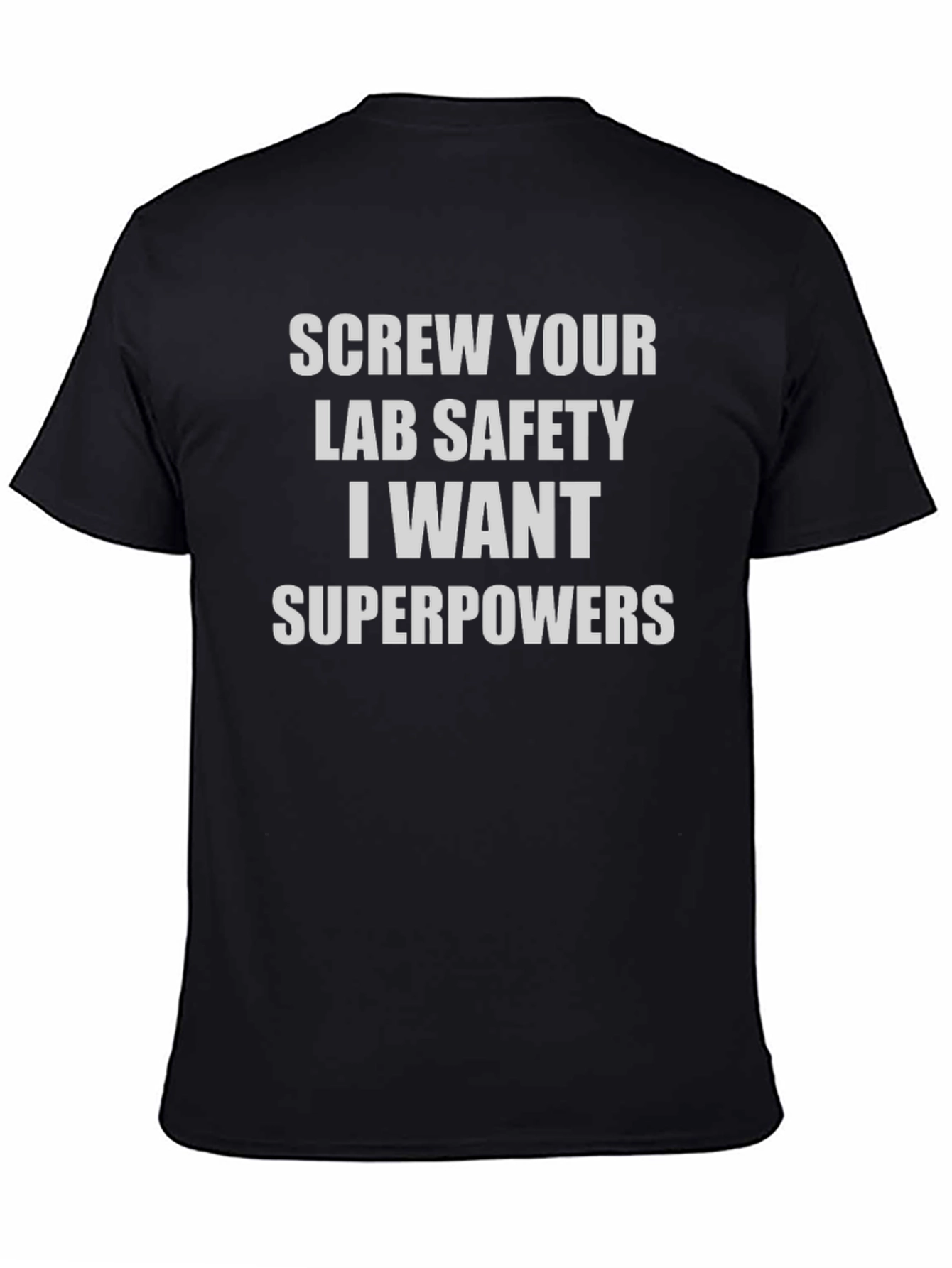 Screw Lab Safety T-Shirt - Superpower Science Tee