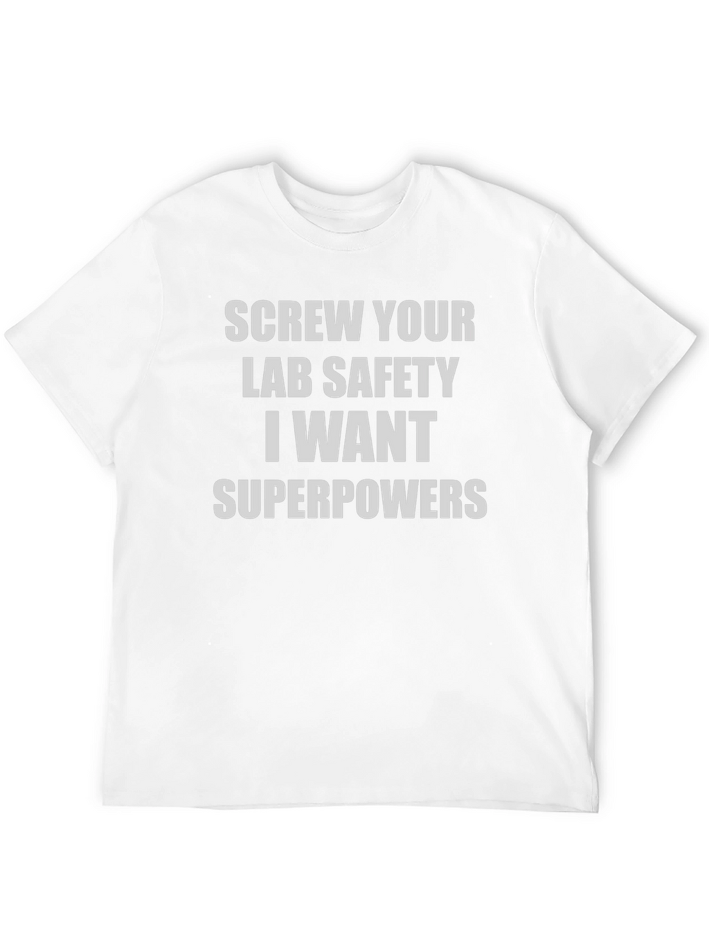 Screw Lab Safety T-Shirt - Superpower Science Tee