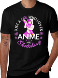 Anime Girl Sketching T-Shirt