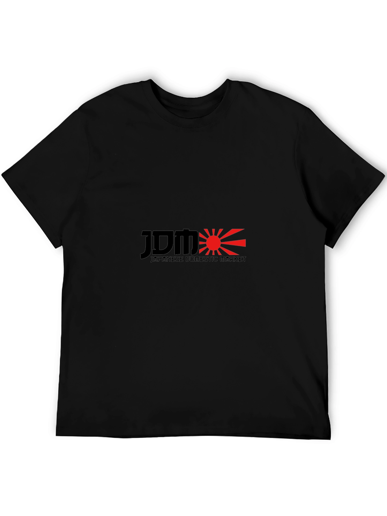 JDM Japanese Domestic Market Graphic Tee - Black