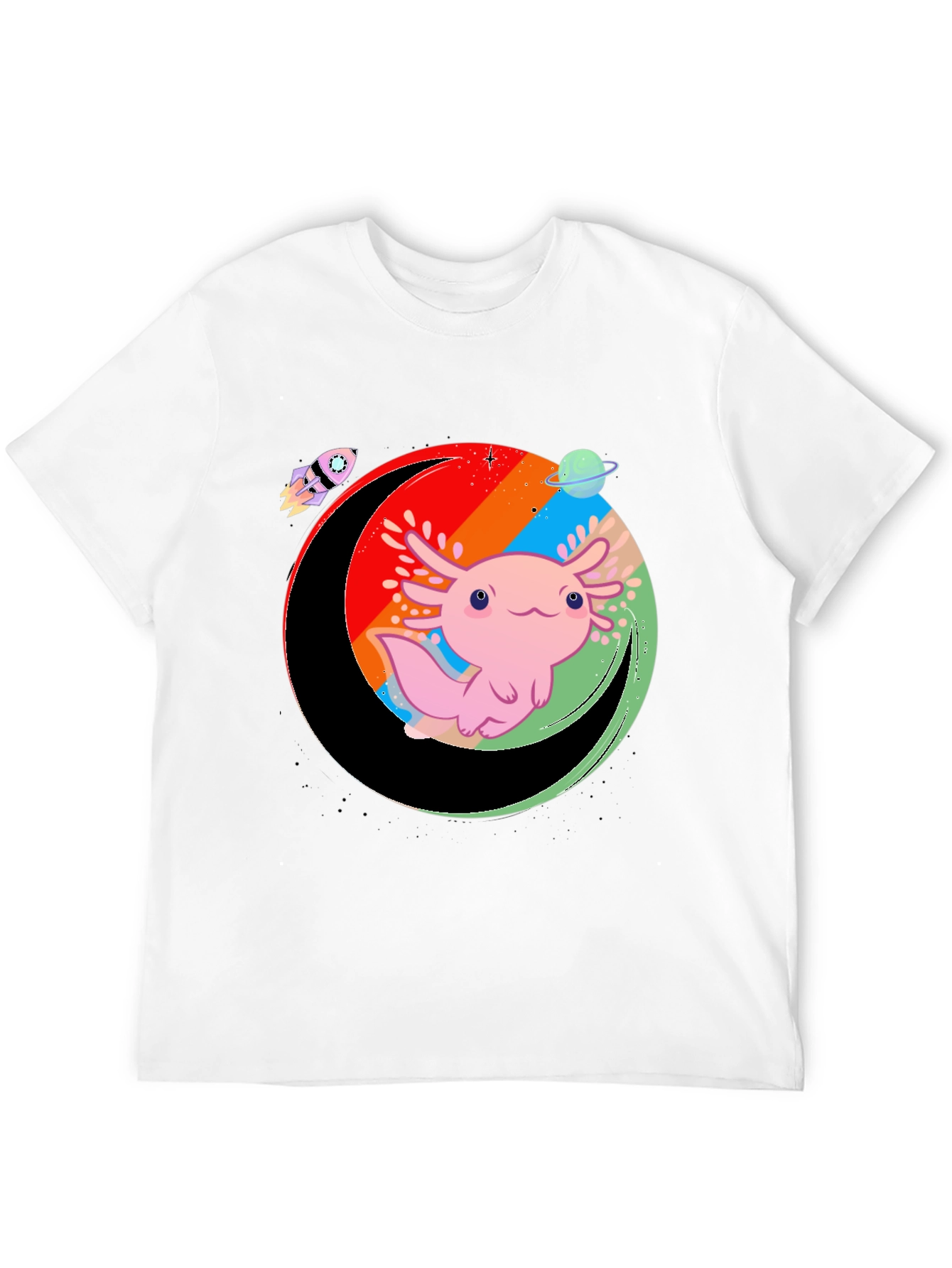 Axolotl in Space T-Shirt