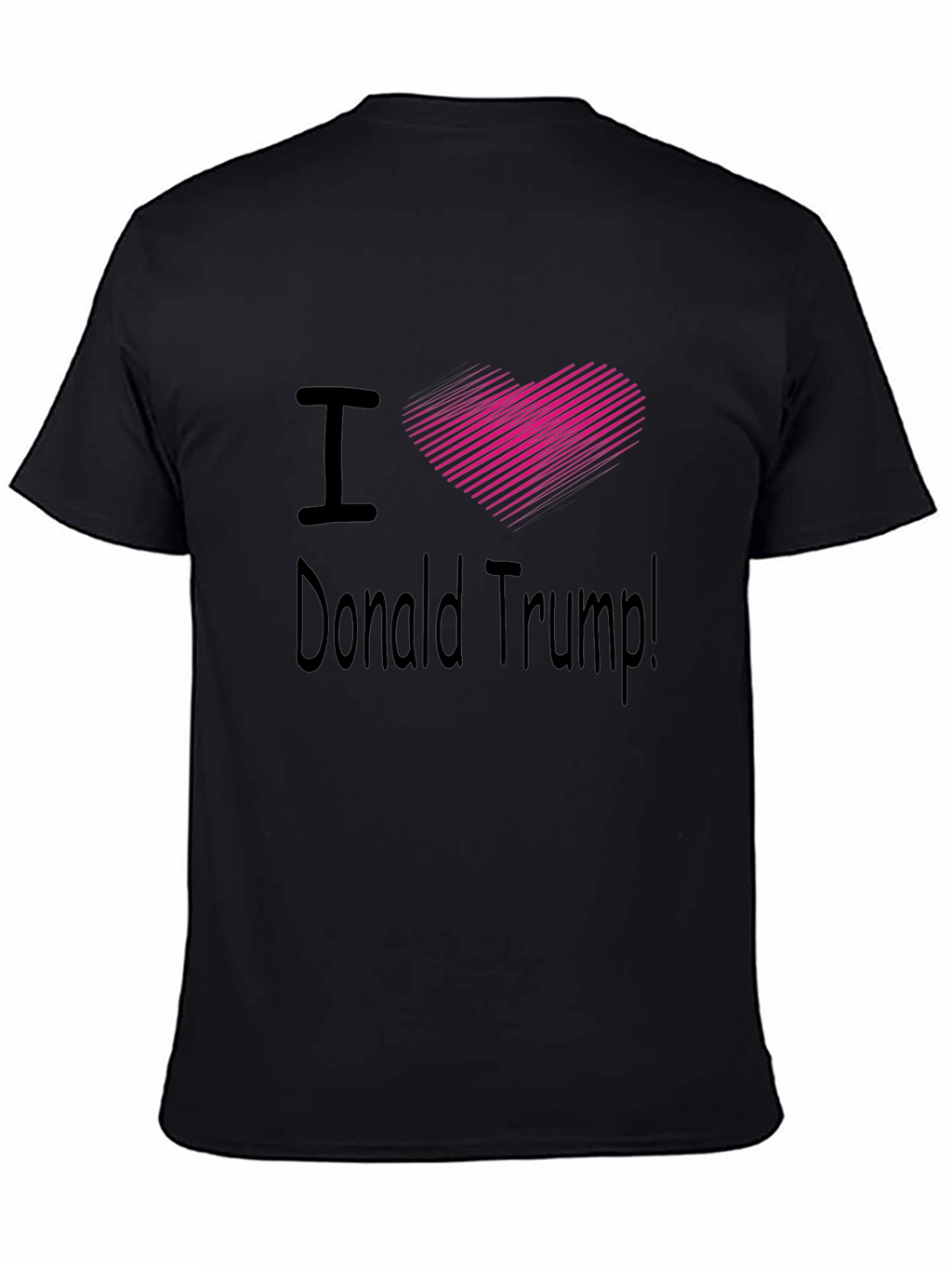 I Heart Donald Trump Black T-Shirt