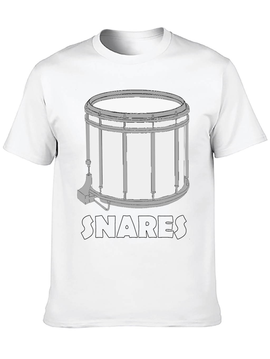 Snare Drum Graphic Tee - Music Lovers Shirt