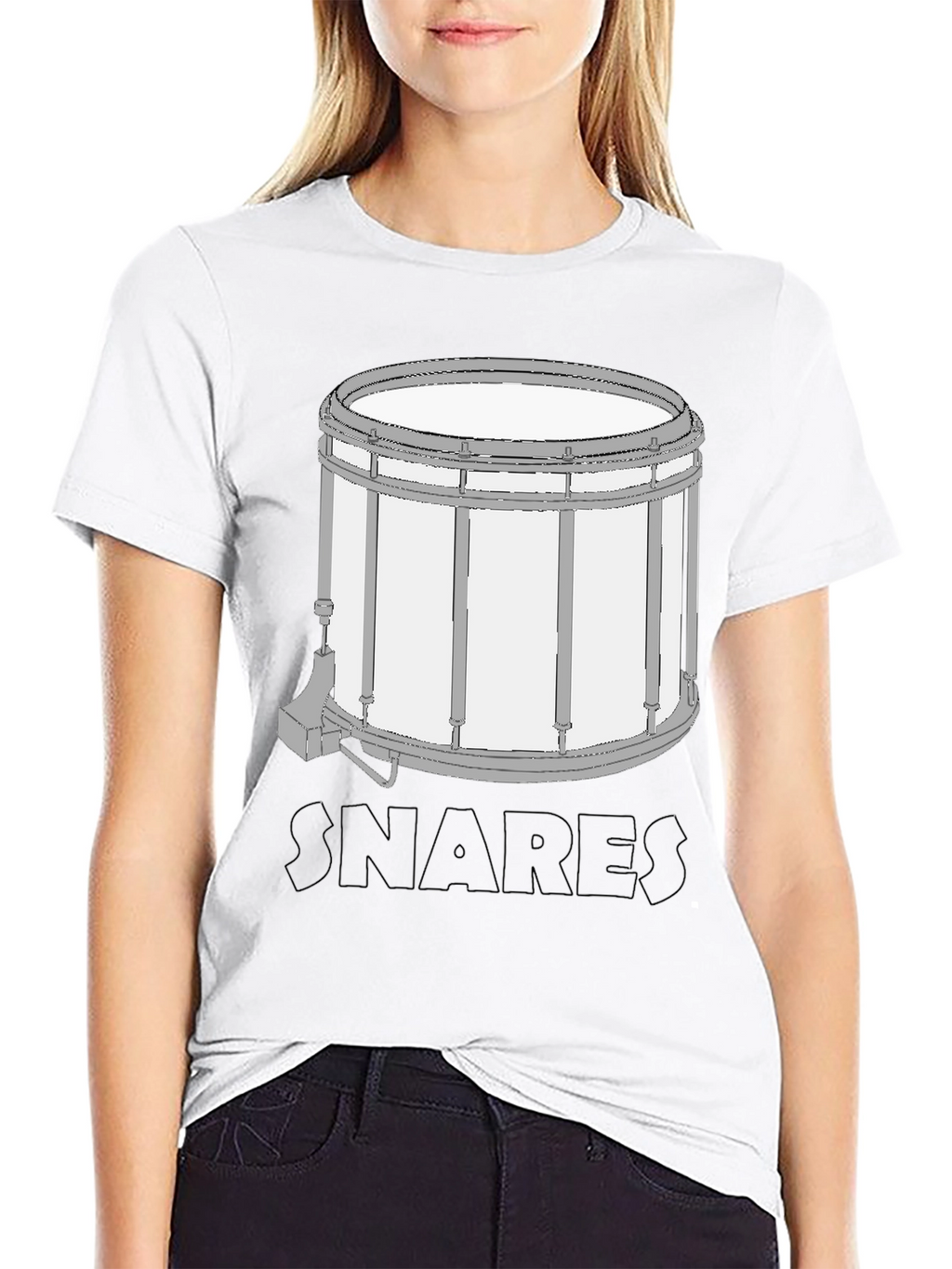 Snare Drum Graphic Tee - Music Lovers Shirt