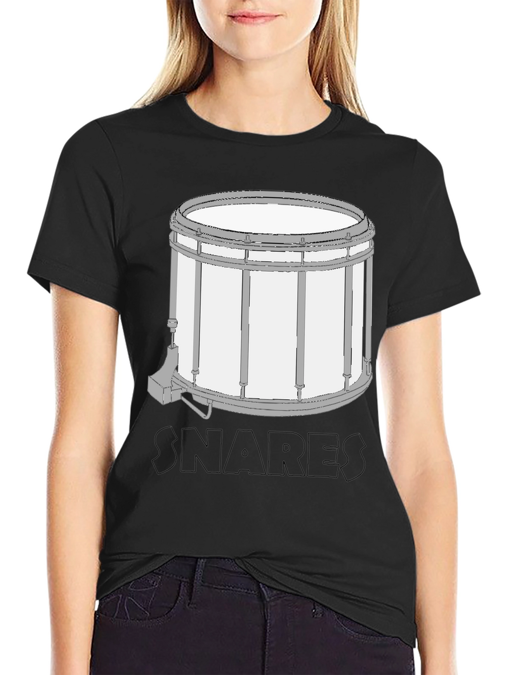 Snare Drum Graphic Tee - Music Lovers Shirt