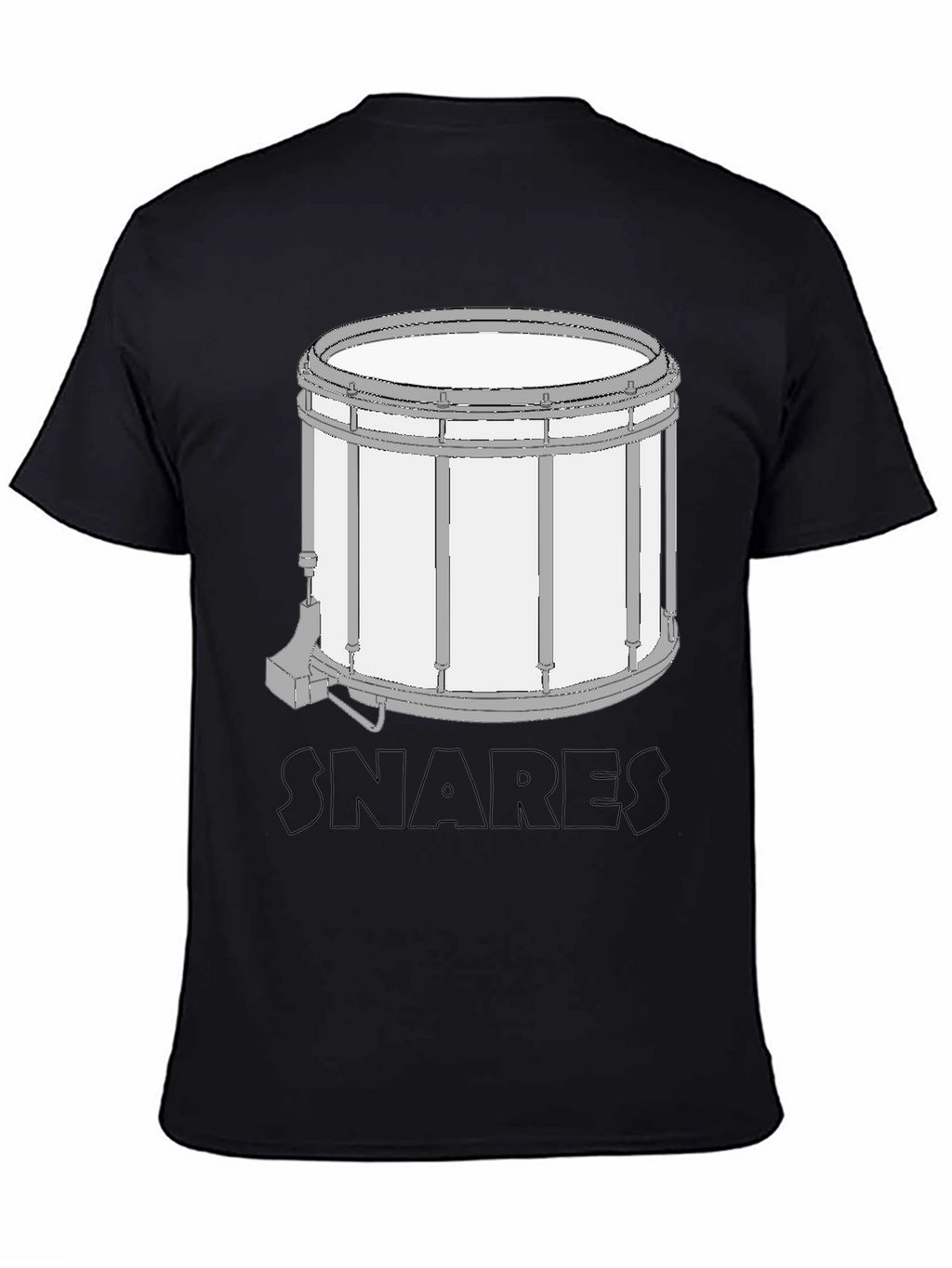 Snare Drum Graphic Tee - Music Lovers Shirt