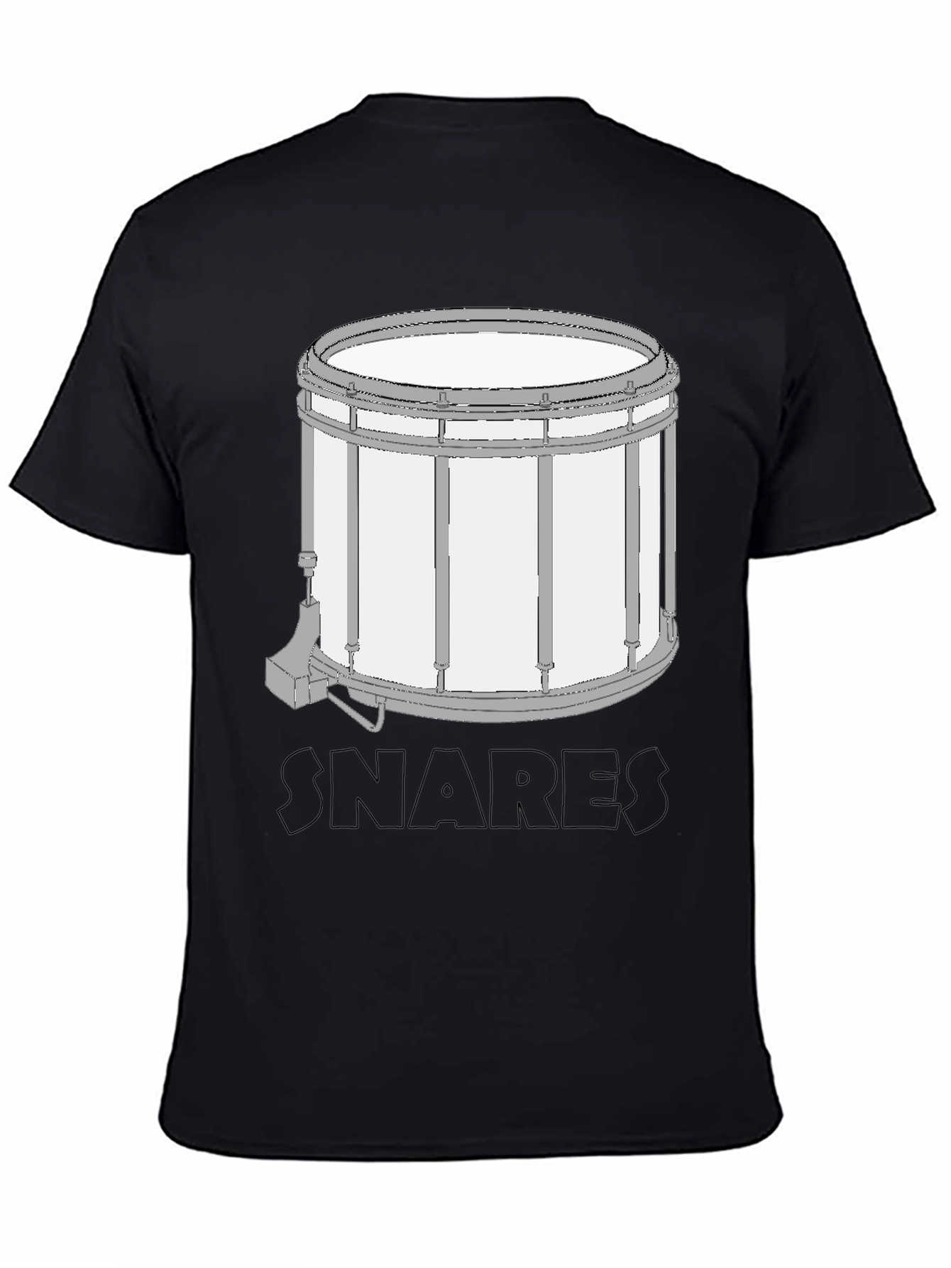 Snare Drum Graphic Tee - Music Lovers Shirt