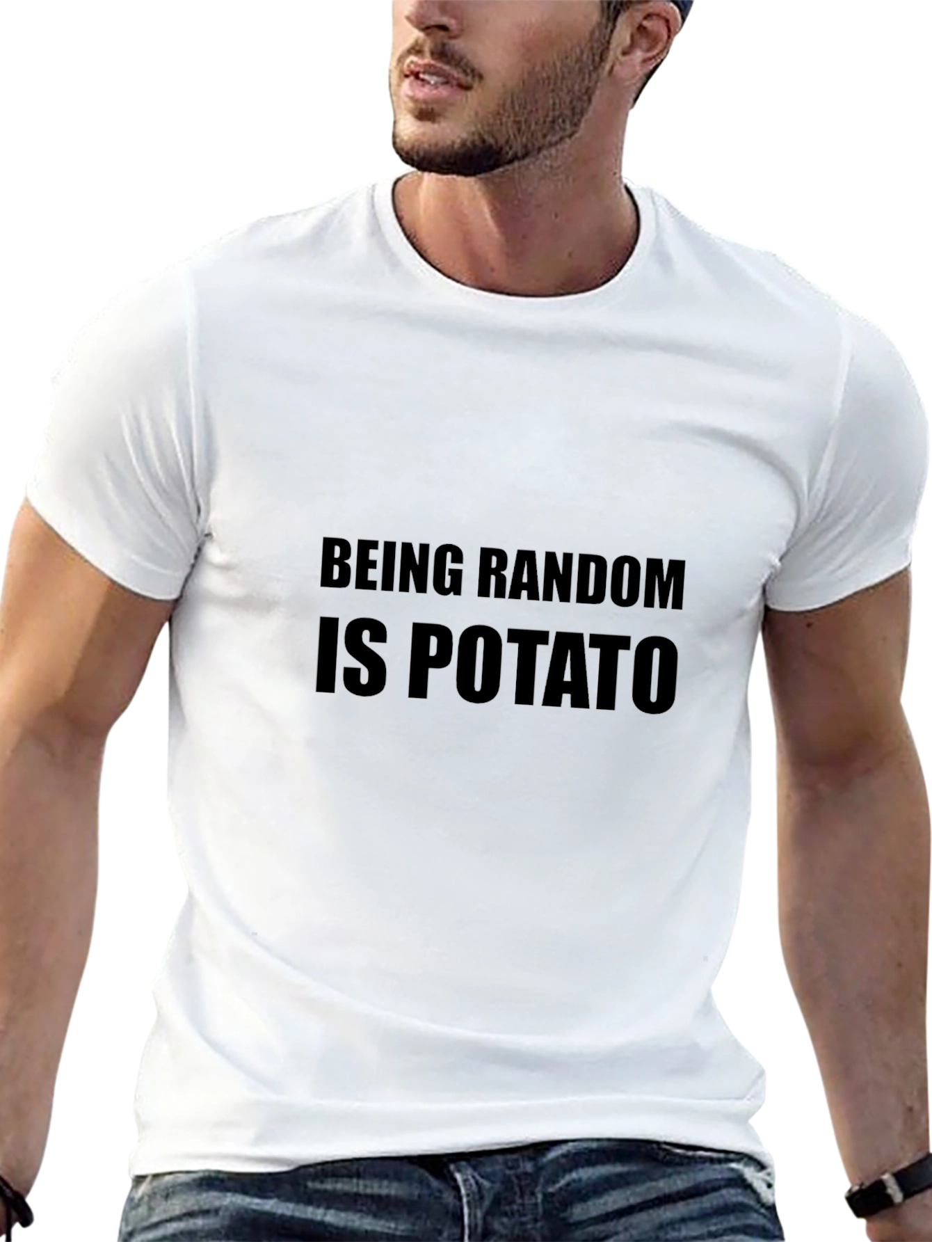 Being Random is Potato Graphic Tee