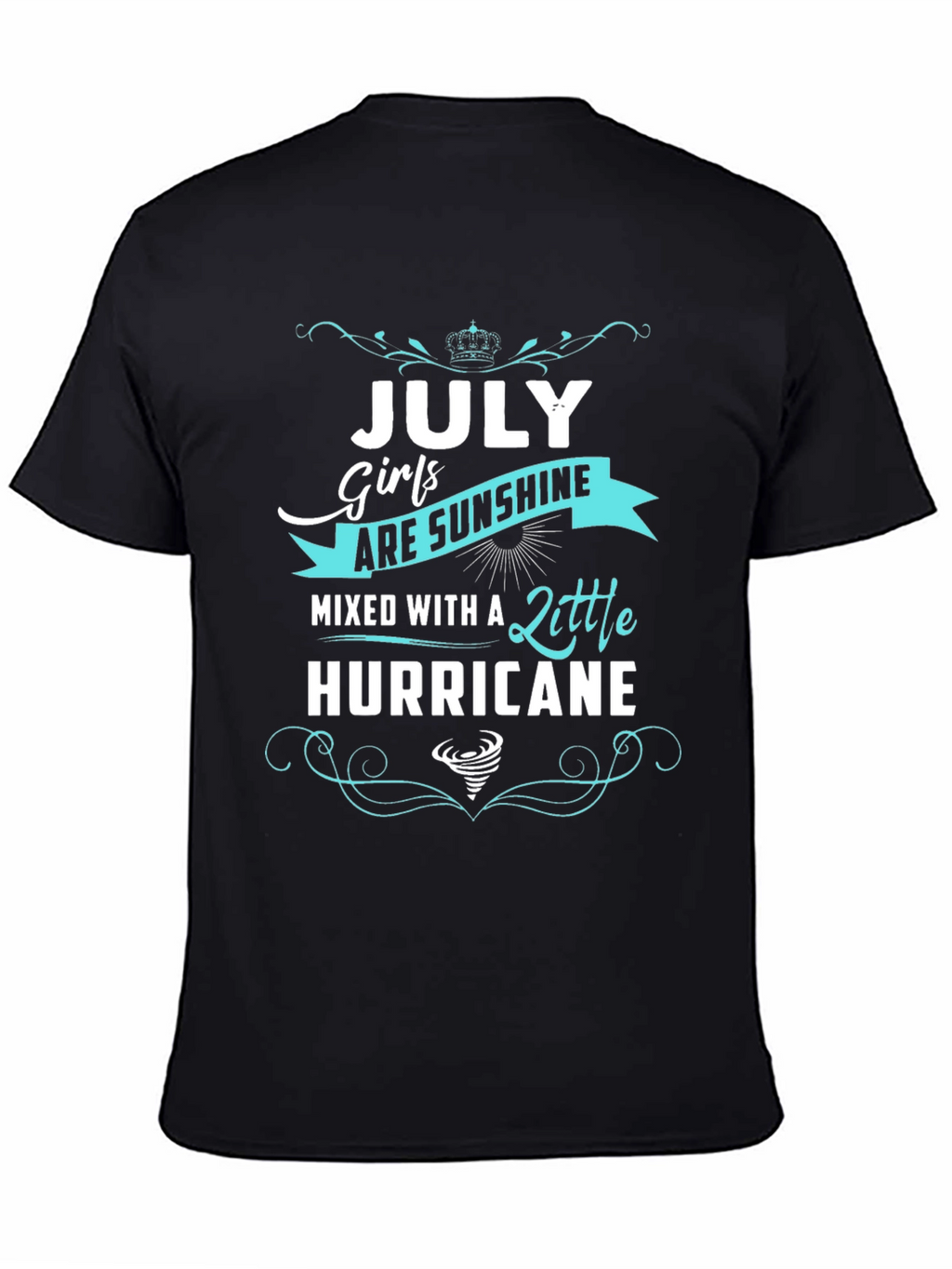 July Girls Sunshine Hurricane Black T-Shirt