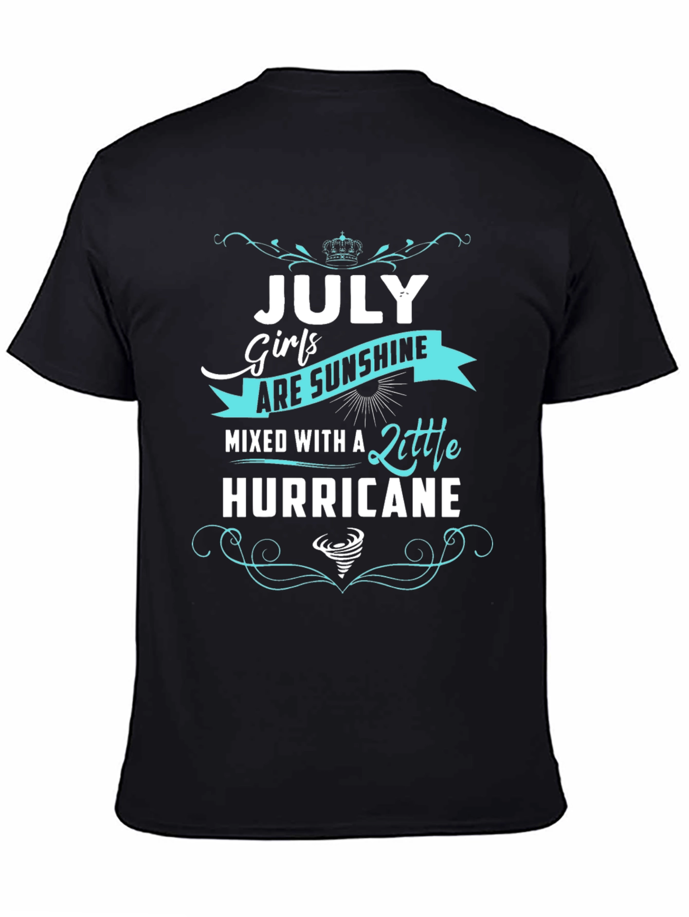 July Girls Sunshine Hurricane Black T-Shirt