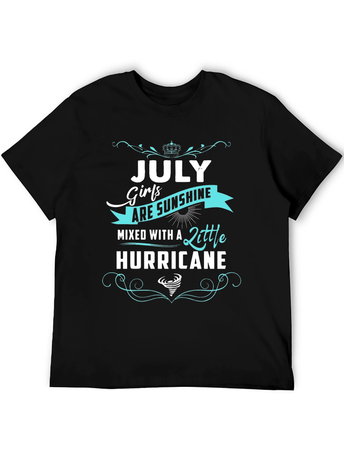 July Girls Sunshine Hurricane Black T-Shirt