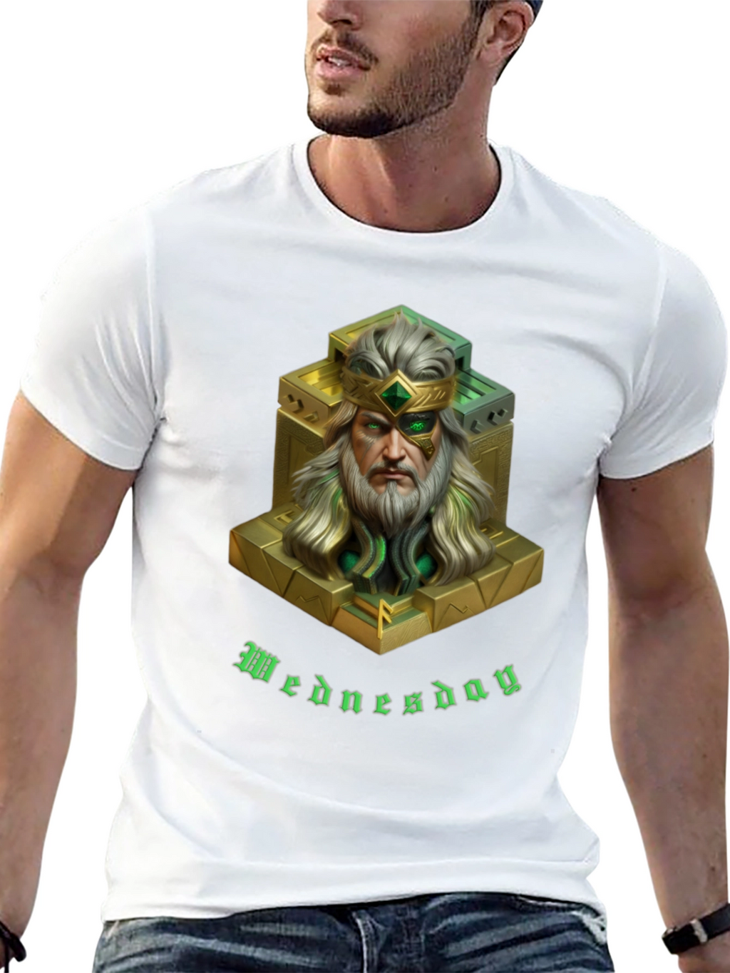 Wednesday Wizard Tee - Unique Graphic T-Shirt