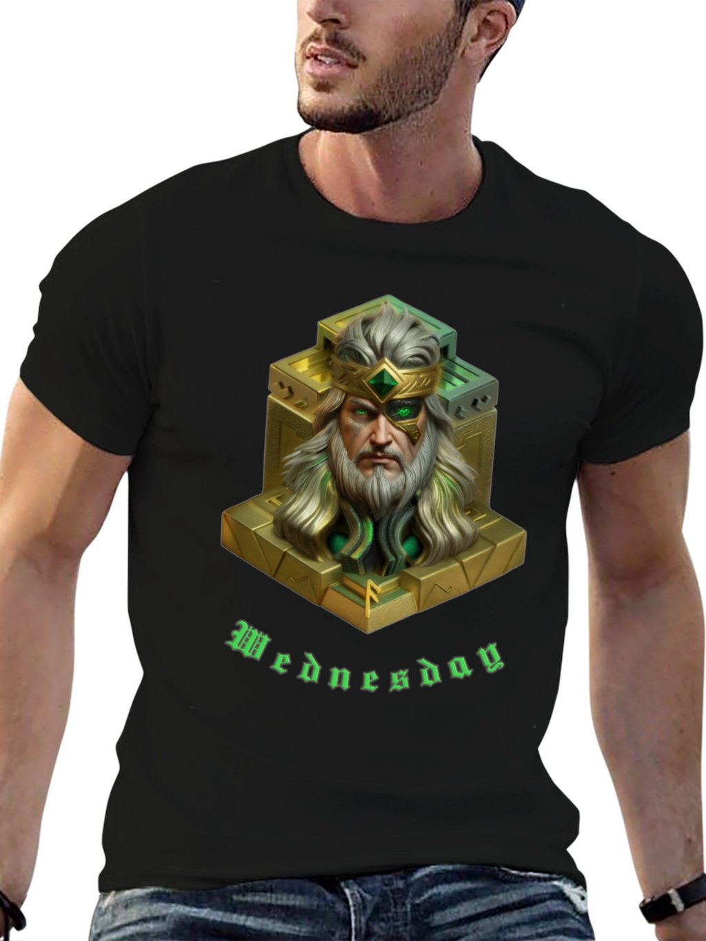 Wednesday Wizard Tee - Unique Graphic T-Shirt